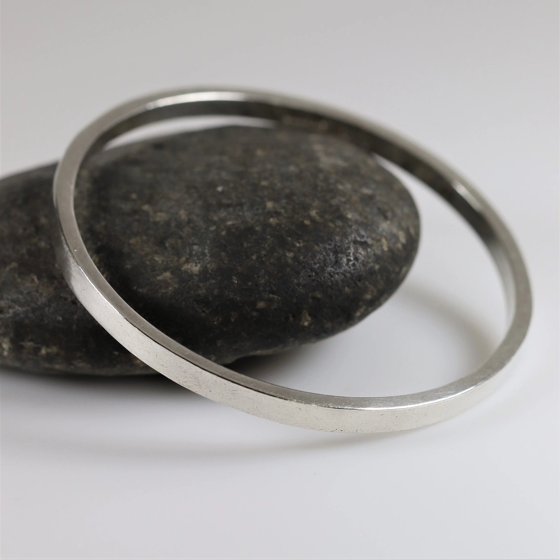 Vintage Antonio Pineda Jewelry | 970 Sterling Silver Bangle Bracelet Mexico - Carmel Fine Silver Jewelry