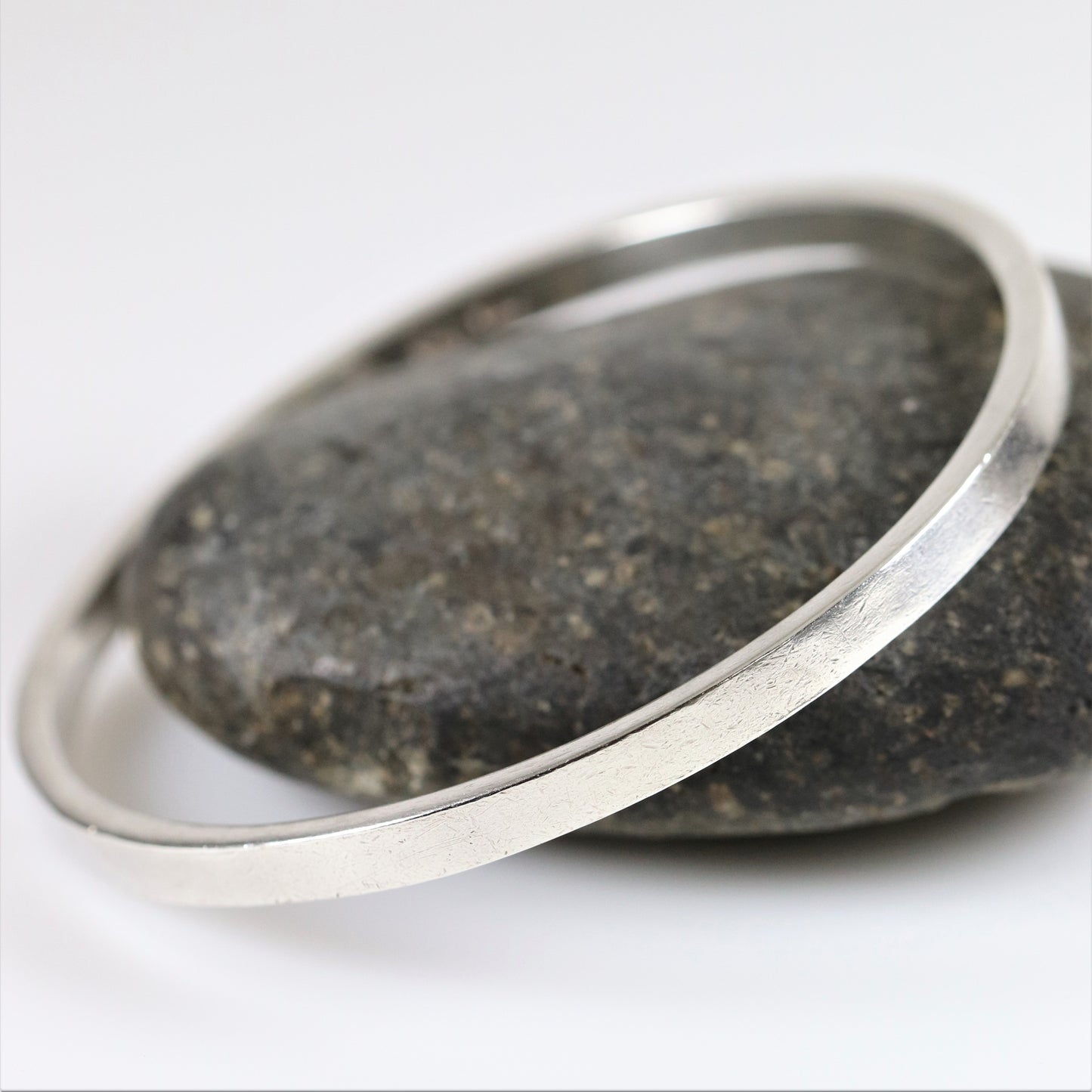 Vintage Antonio Pineda Jewelry | 970 Sterling Silver Bangle Bracelet Mexico