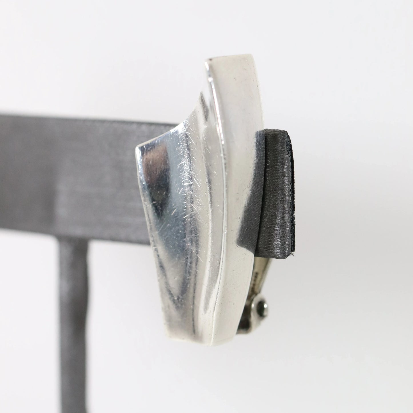 Vintage Antonio Pineda Jewelry | Mid-Century Modernist 970 Sterling Silver Earrings Mexico - Carmel Fine Silver Jewelry