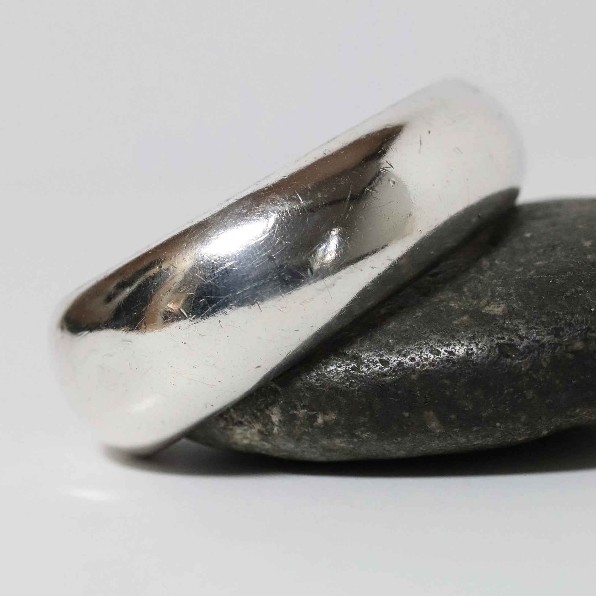 Vintage Antonio Pineda Jewelry | Modernist Asymmetrical Cuff Bracelet Taxco - Carmel Fine Silver Jewelry