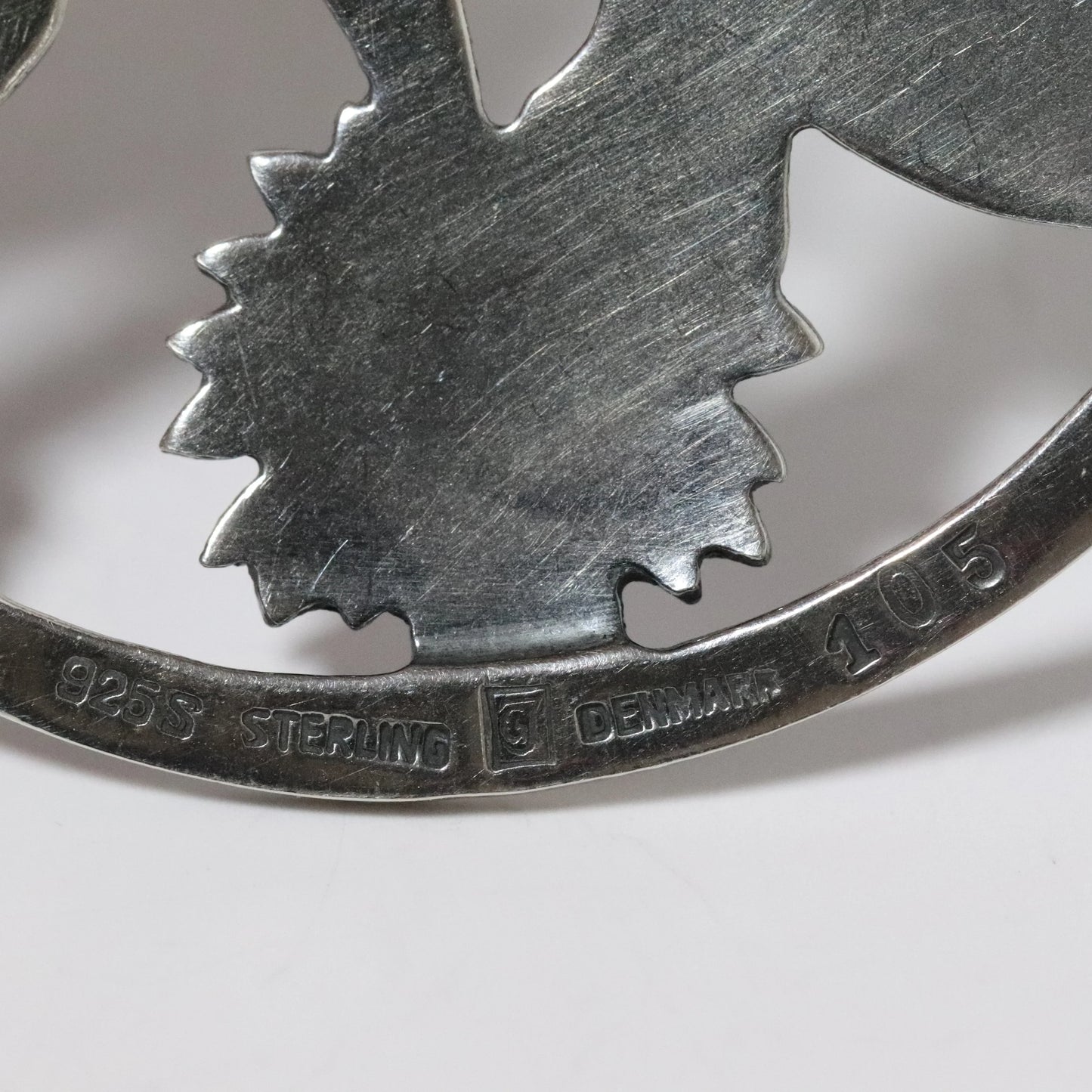 Vintage Georg Jensen Jewelry | Arno Malinowski Butterfly Necklace 105 Denmark - Carmel Fine Silver Jewelry