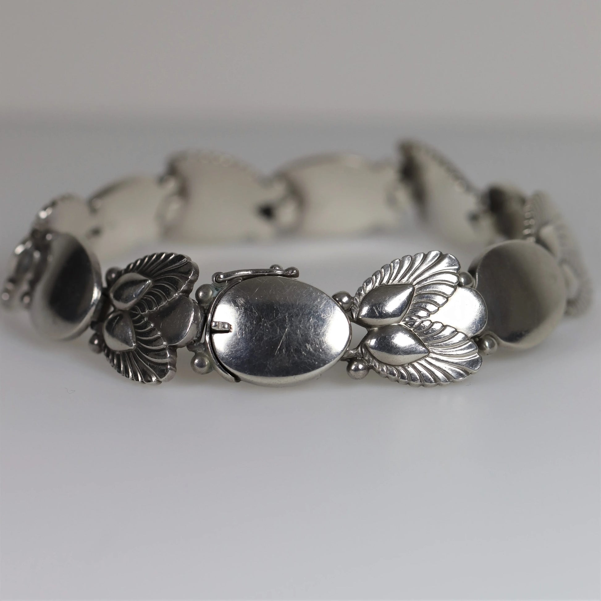 Vintage Georg Jensen Jewelry | Bittersweet Bracelet 94B - Carmel Fine Silver Jewelry