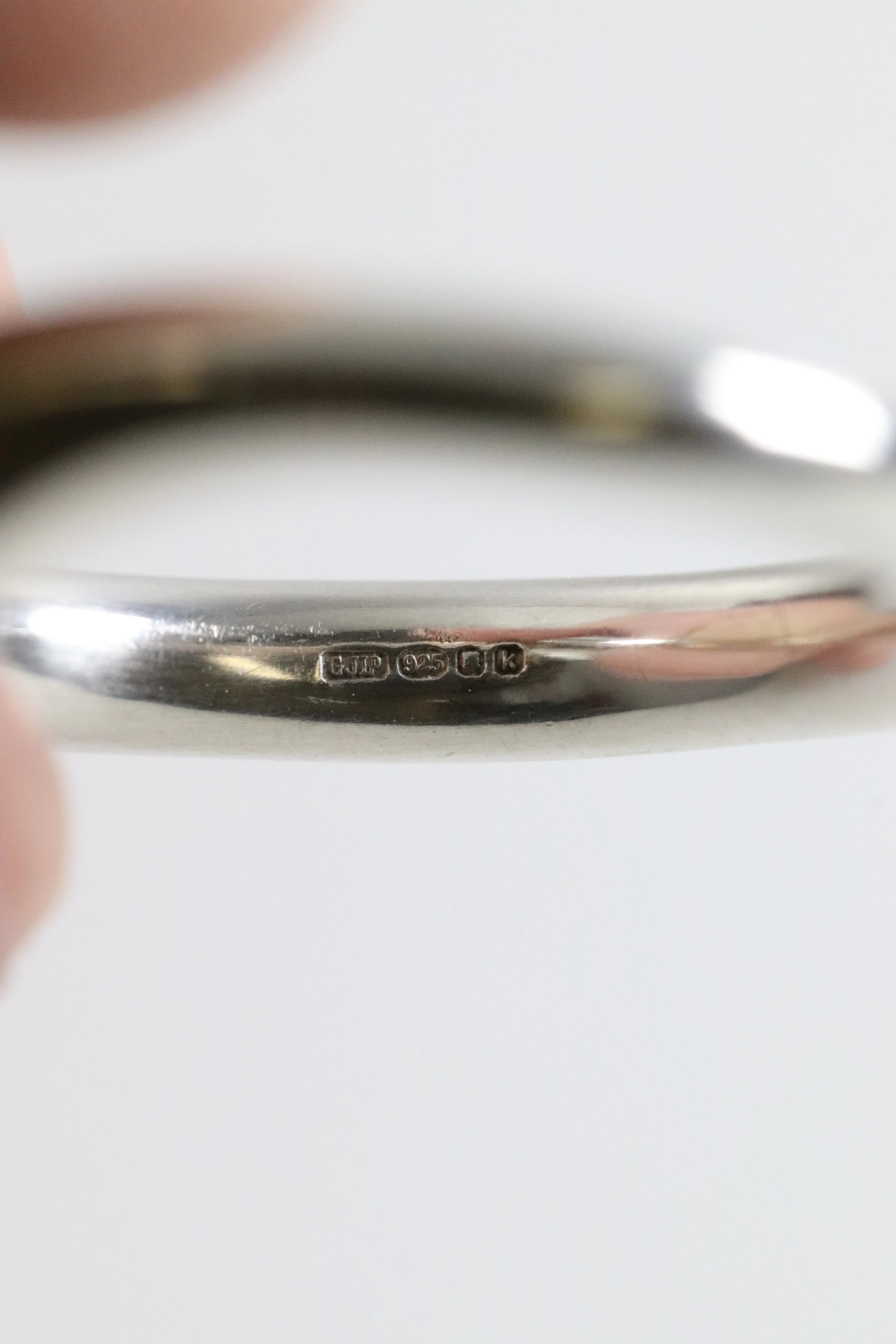 SOLD OUT: Vintage Georg Jensen Jewelry | Carnival Ring with Garnet