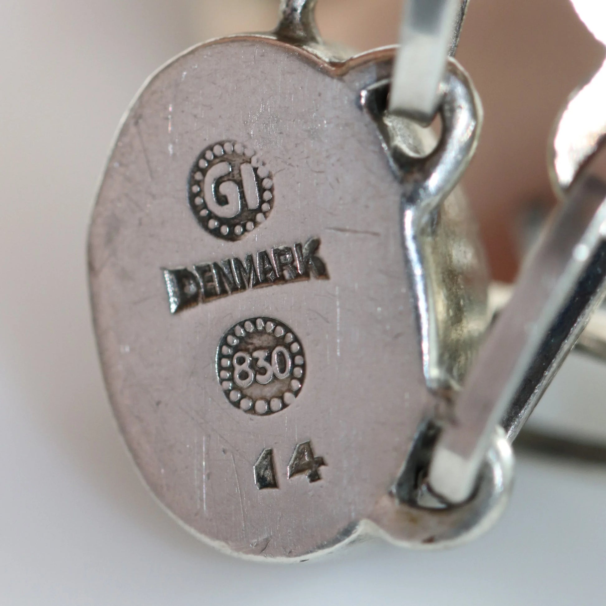 Vintage Georg Jensen Jewelry | Early Rare Onyx Art Nouveau Necklace 14 - Carmel Fine Silver Jewelry