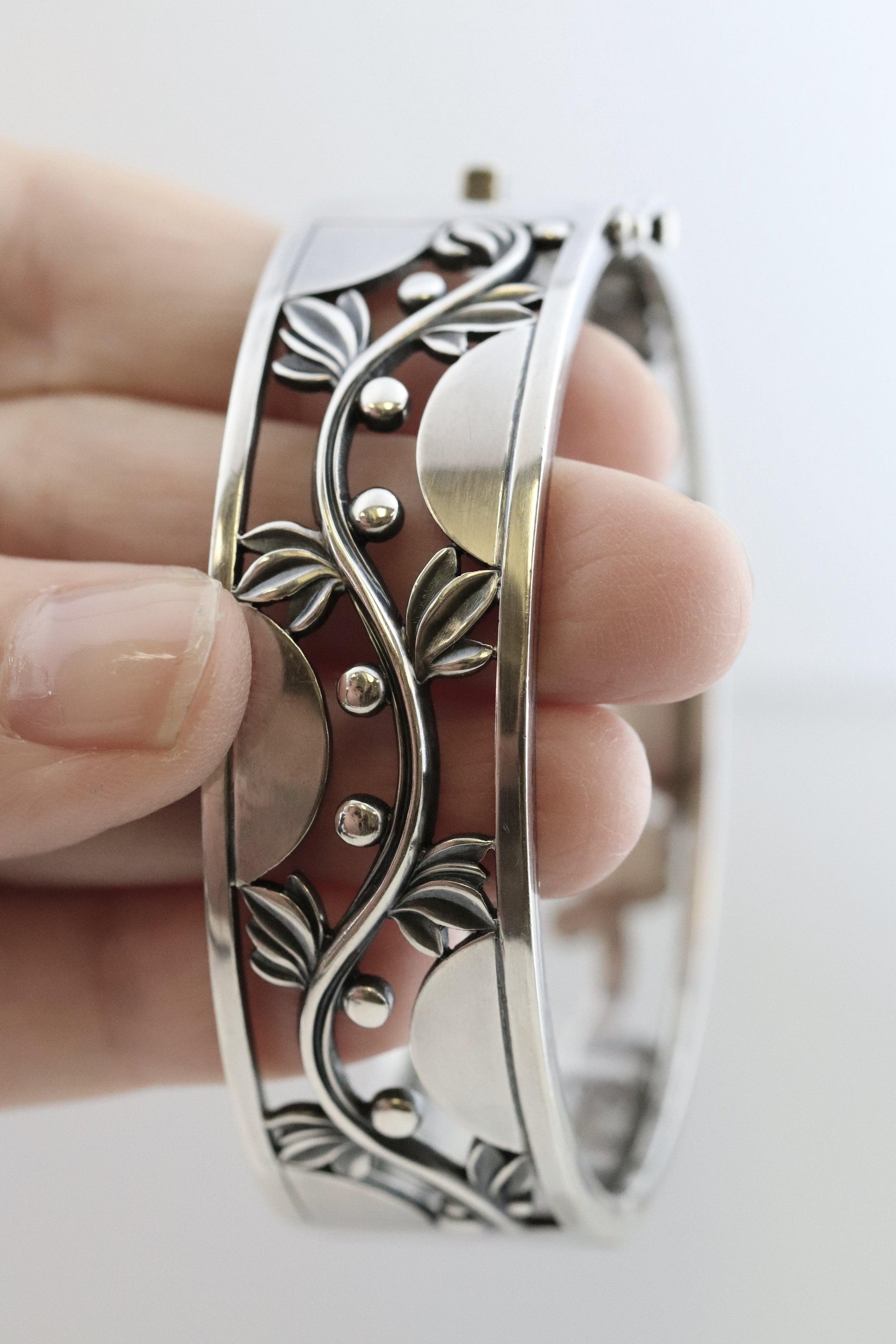 Vintage Georg Jensen Jewelry Harald Nielsen Vine and Berry