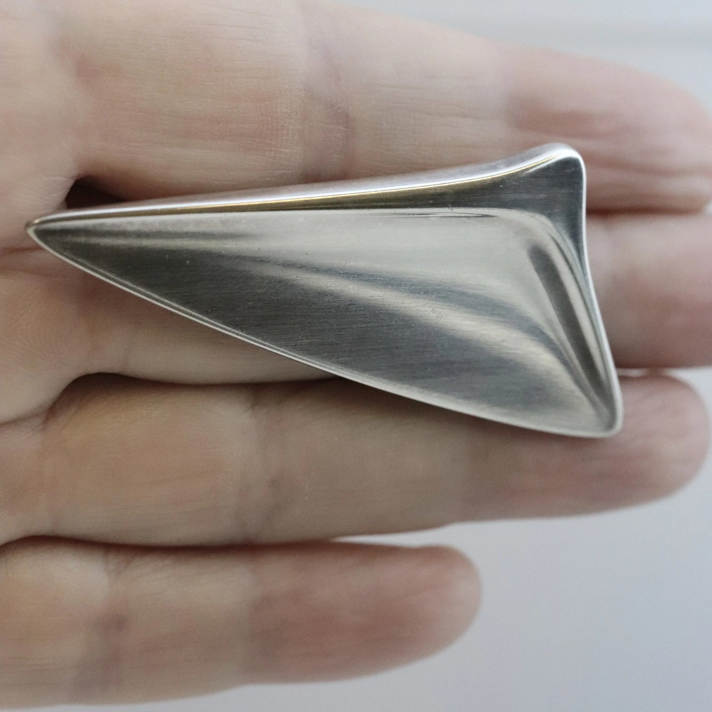 Vintage Georg Jensen Jewelry | Henning Koppel Design Abstract Brooch 327 - Carmel Fine Silver Jewelry
