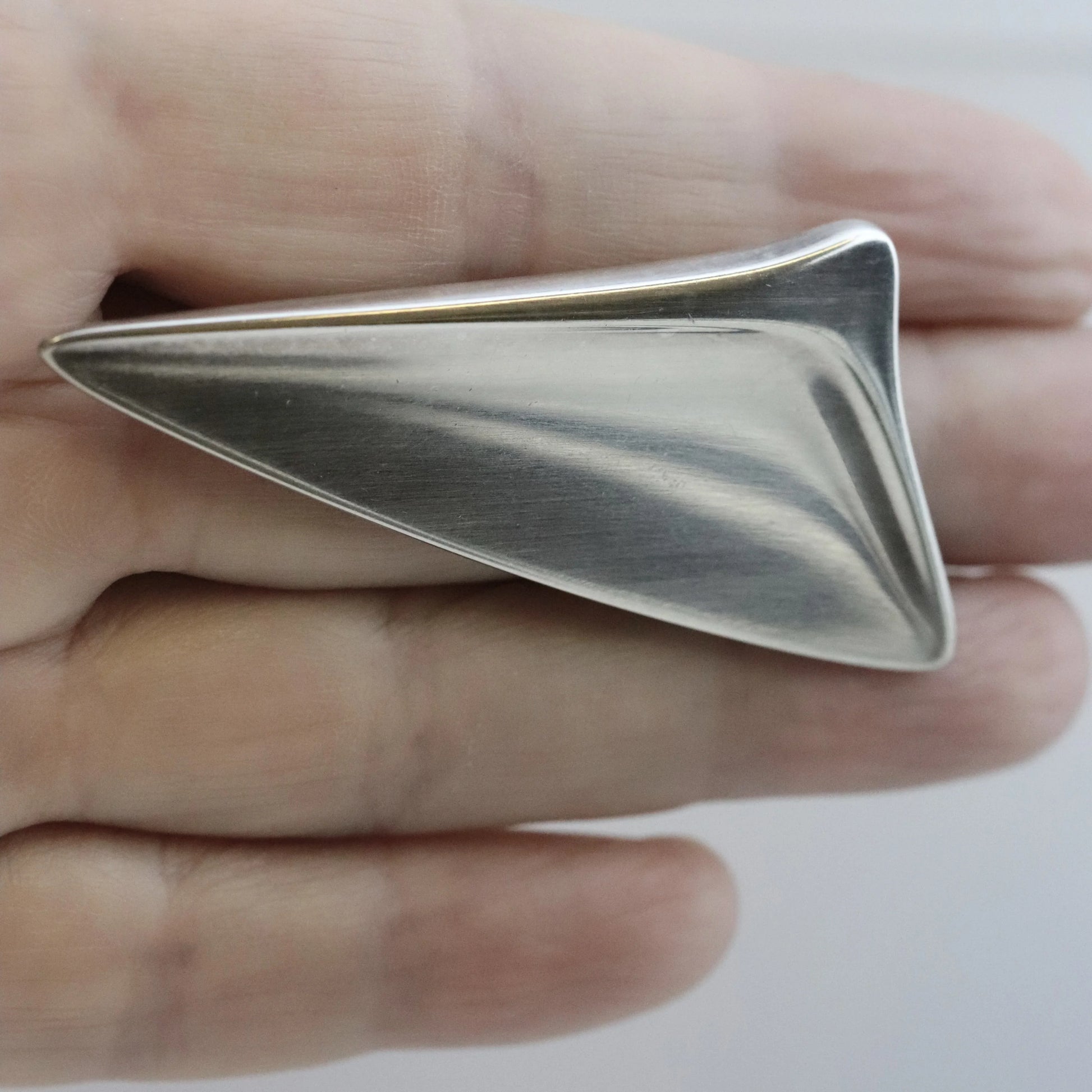 Vintage Georg Jensen Jewelry | Henning Koppel Design Abstract Brooch 327 - Carmel Fine Silver Jewelry