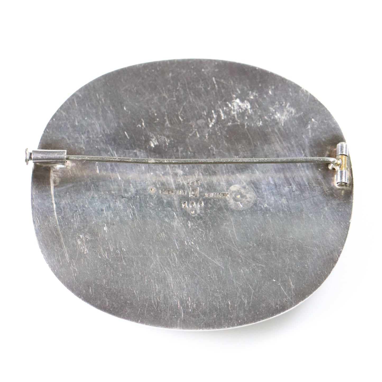 Vintage Georg Jensen Jewelry | Kristian Moel-Hansen Eagle Mid Century Brooch 166 - Carmel Fine Silver Jewelry