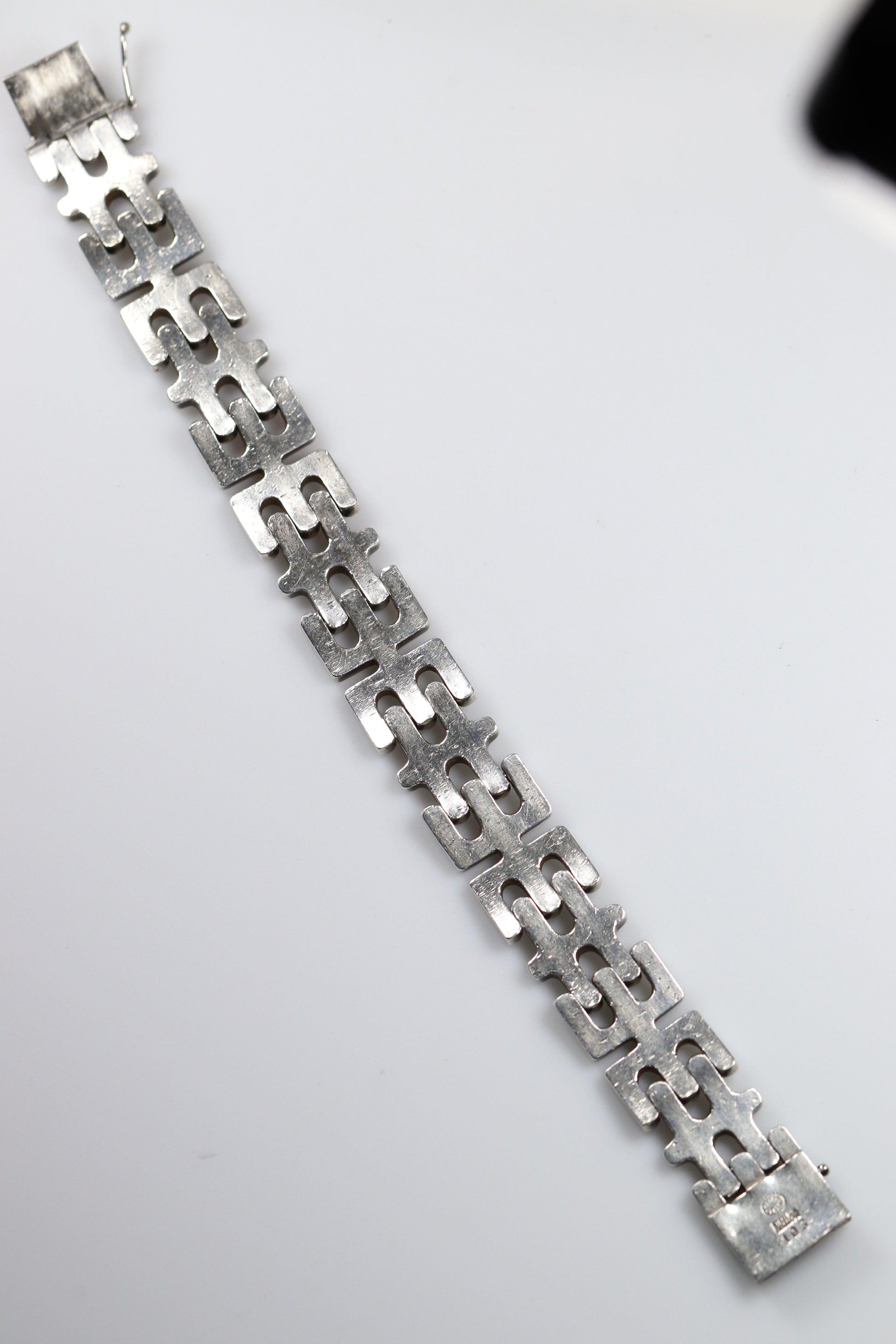 Vintage Georg Jensen Jewelry | Modernist Geometric Bracelet 103 - Carmel Fine Silver Jewelry