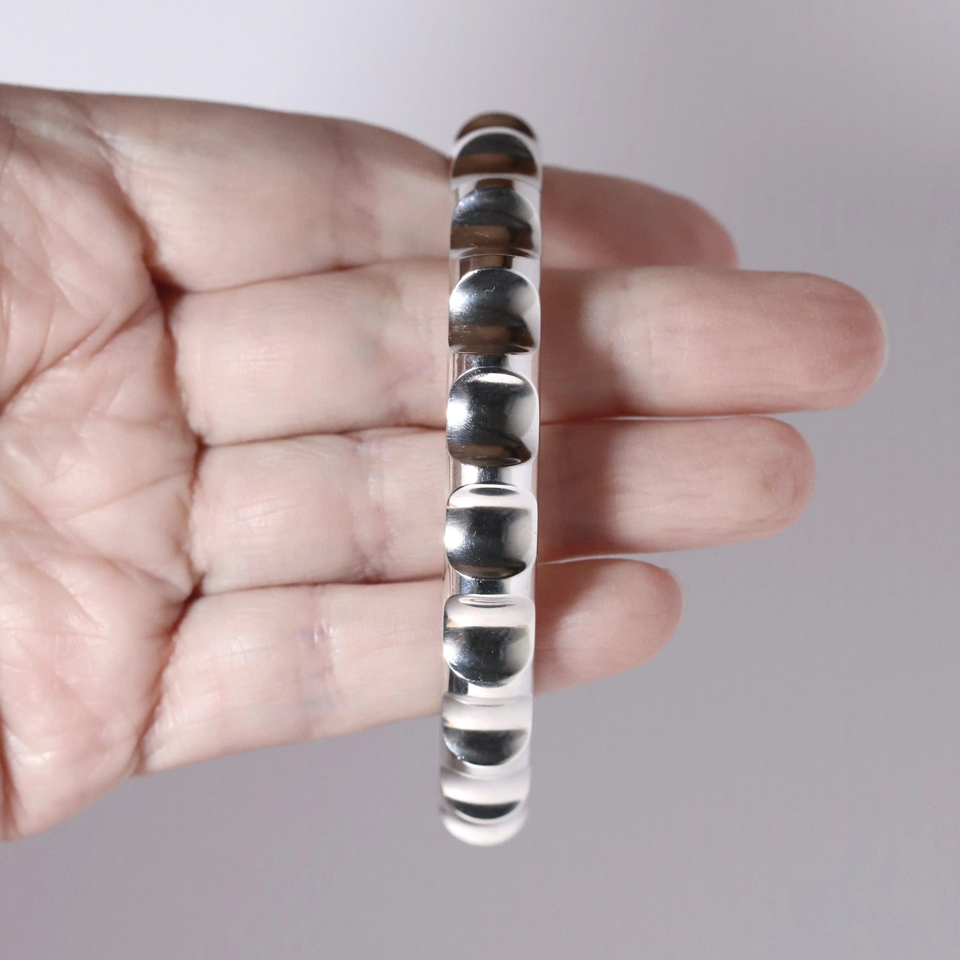 Vintage Georg Jensen Jewelry | Nanna and Jørgen Ditzel Sterling Silver Bracelet 160 Denmark - Carmel Fine Silver Jewelry