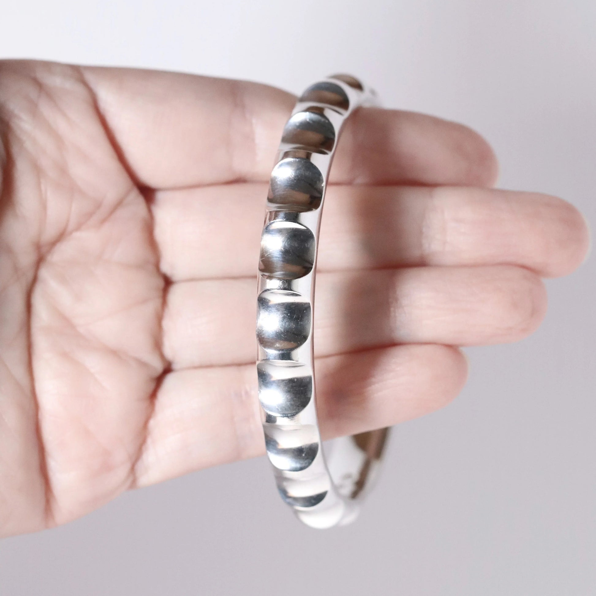 Vintage Georg Jensen Jewelry | Nanna and Jørgen Ditzel Sterling Silver Bracelet 160 Denmark - Carmel Fine Silver Jewelry