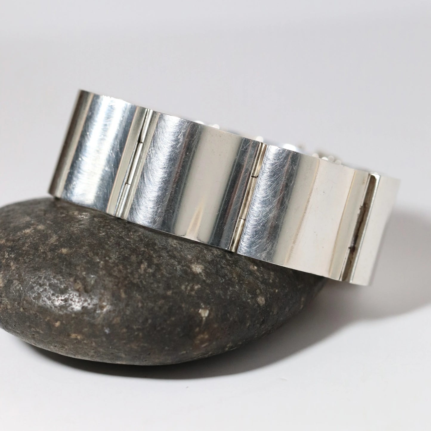 Vintage Georg Jensen Jewelry | Nanna Ditzel Design Sterling Silver Bracelet 432 Denmark - Carmel Fine Silver Jewelry