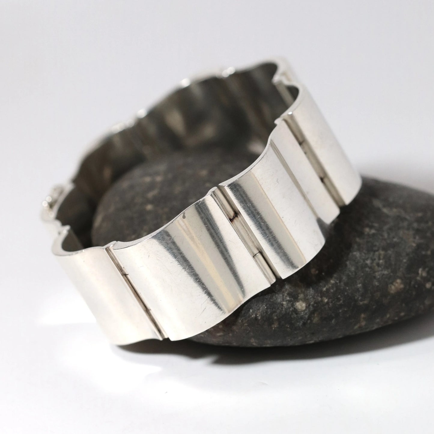 Vintage Georg Jensen Jewelry | Nanna Ditzel Design Sterling Silver Bracelet 432 Denmark - Carmel Fine Silver Jewelry