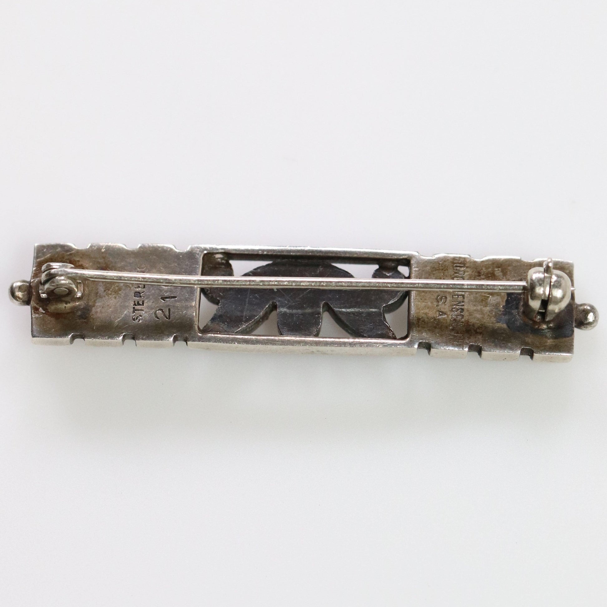 Vintage Georg Jensen Jewelry | Pineapple Acorn Brooch USA - Carmel FSJ