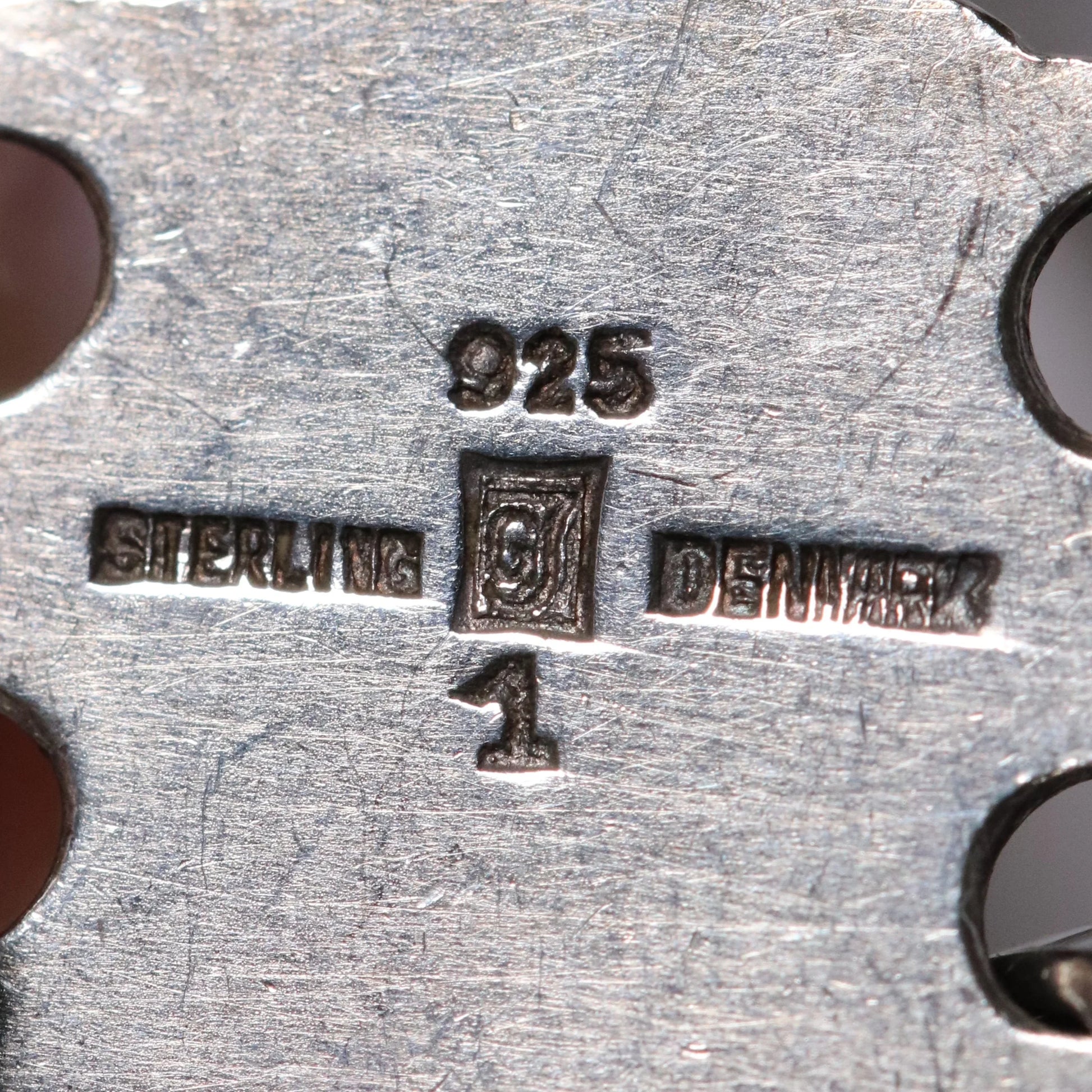 Vintage Georg Jensen Jewelry | Rare Synthetic Sapphire Necklace 1