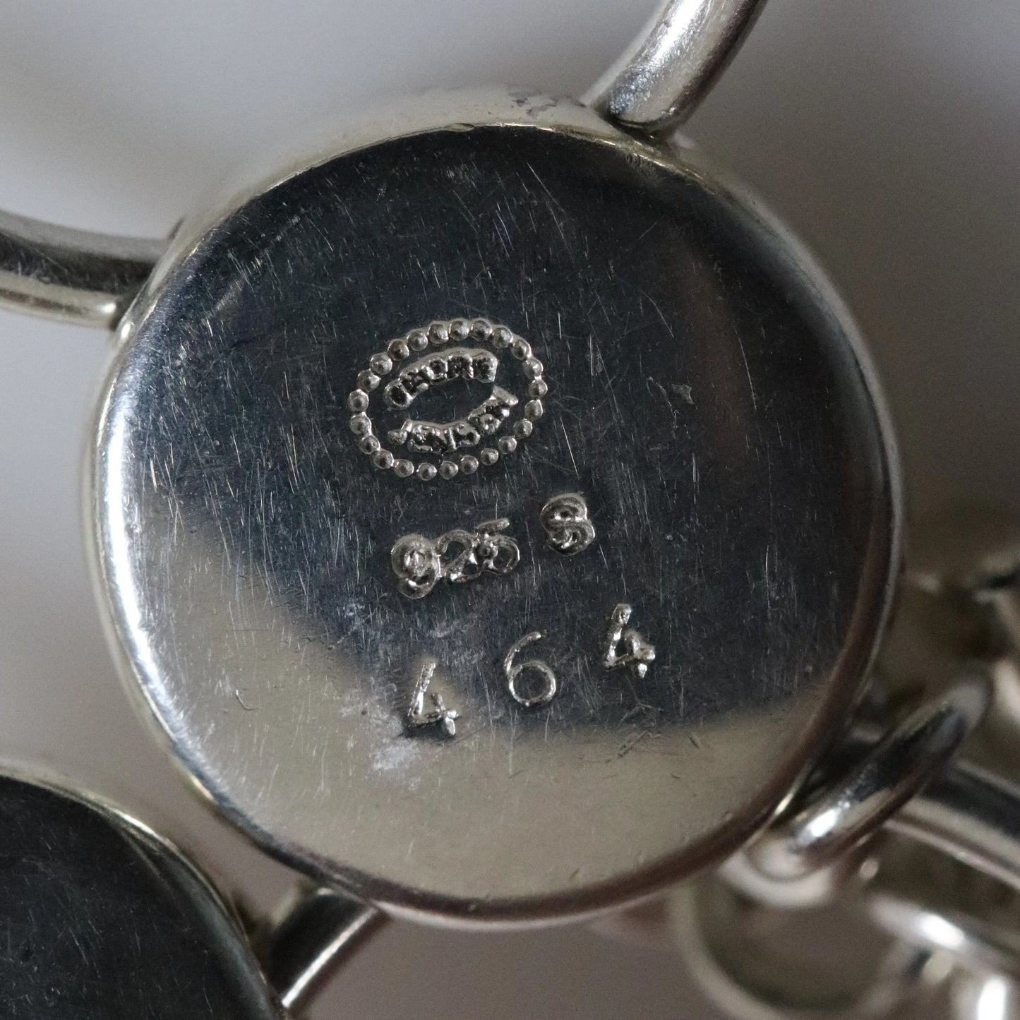 Vintage Georg Jensen Jewelry | Regitze Overgaard Avant Garde Circle Bracelet 464 - Carmel Fine Silver Jewelry