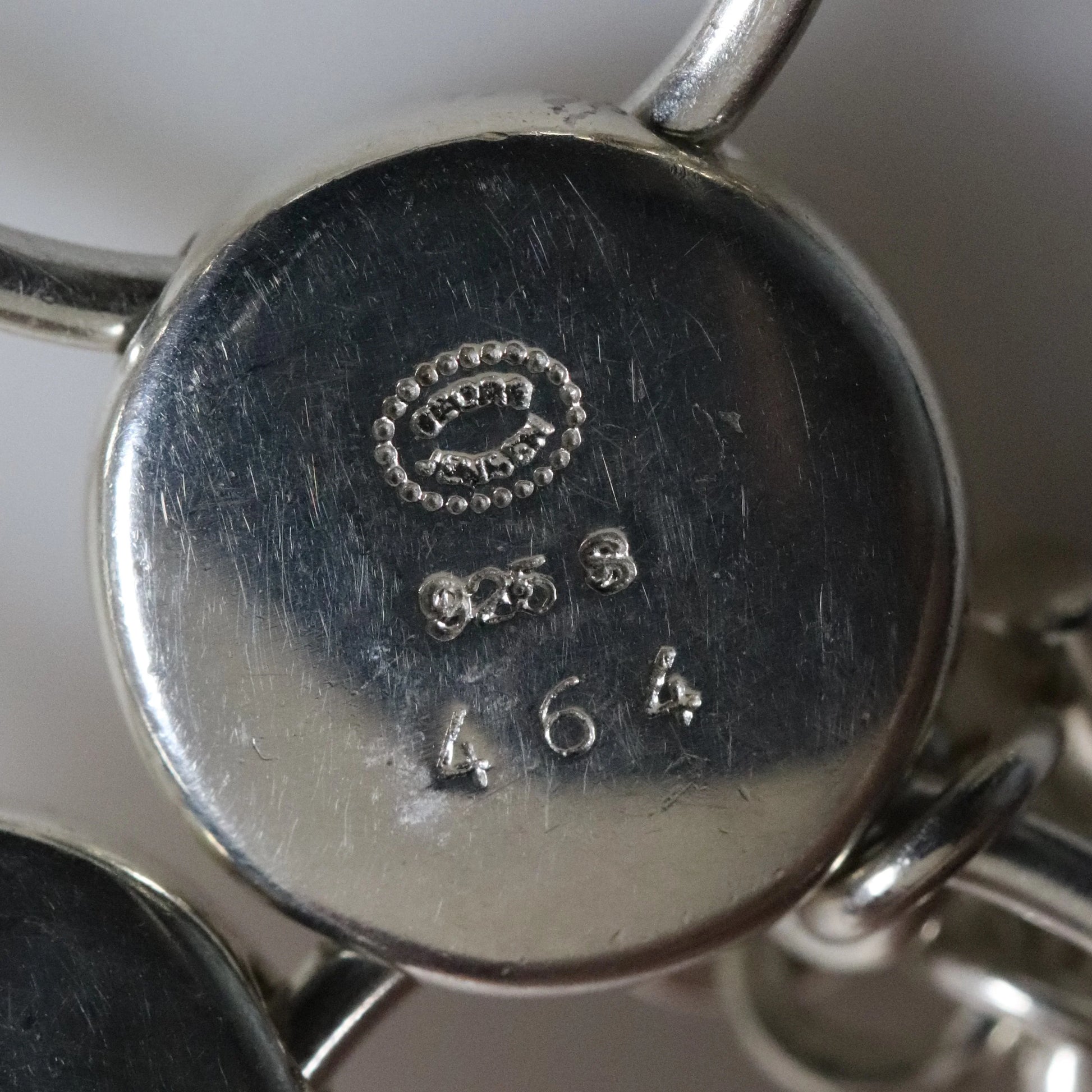 Vintage Georg Jensen Jewelry | Regitze Overgaard Avant Garde Circle Bracelet 464 - Carmel Fine Silver Jewelry