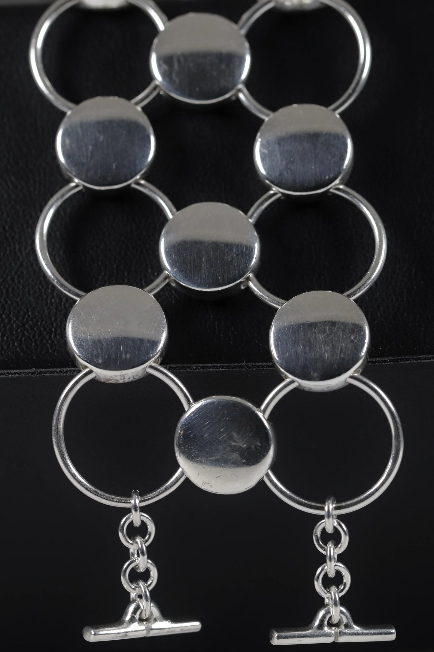 Vintage Georg Jensen Jewelry | Regitze Overgaard Avant Garde Circle Bracelet 464 - Carmel Fine Silver Jewelry