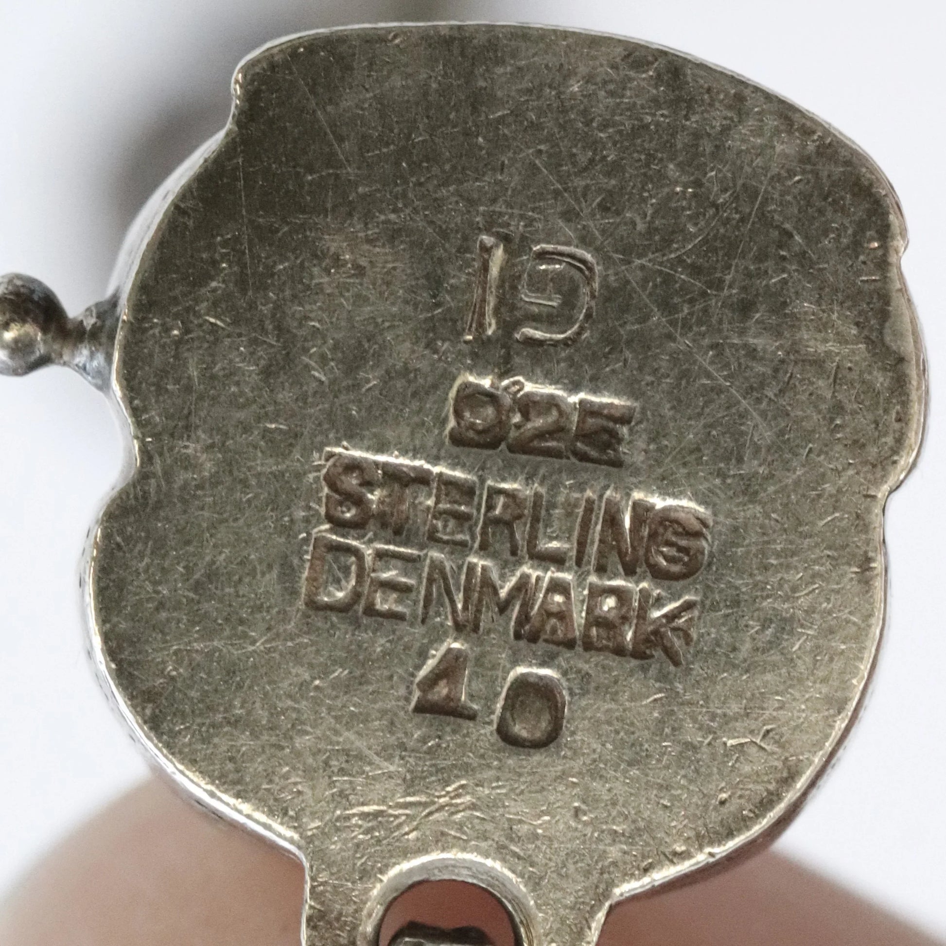 Vintage Georg Jensen Jewelry | Silver Floral Necklace 10 - Carmel Fine Silver Jewelry