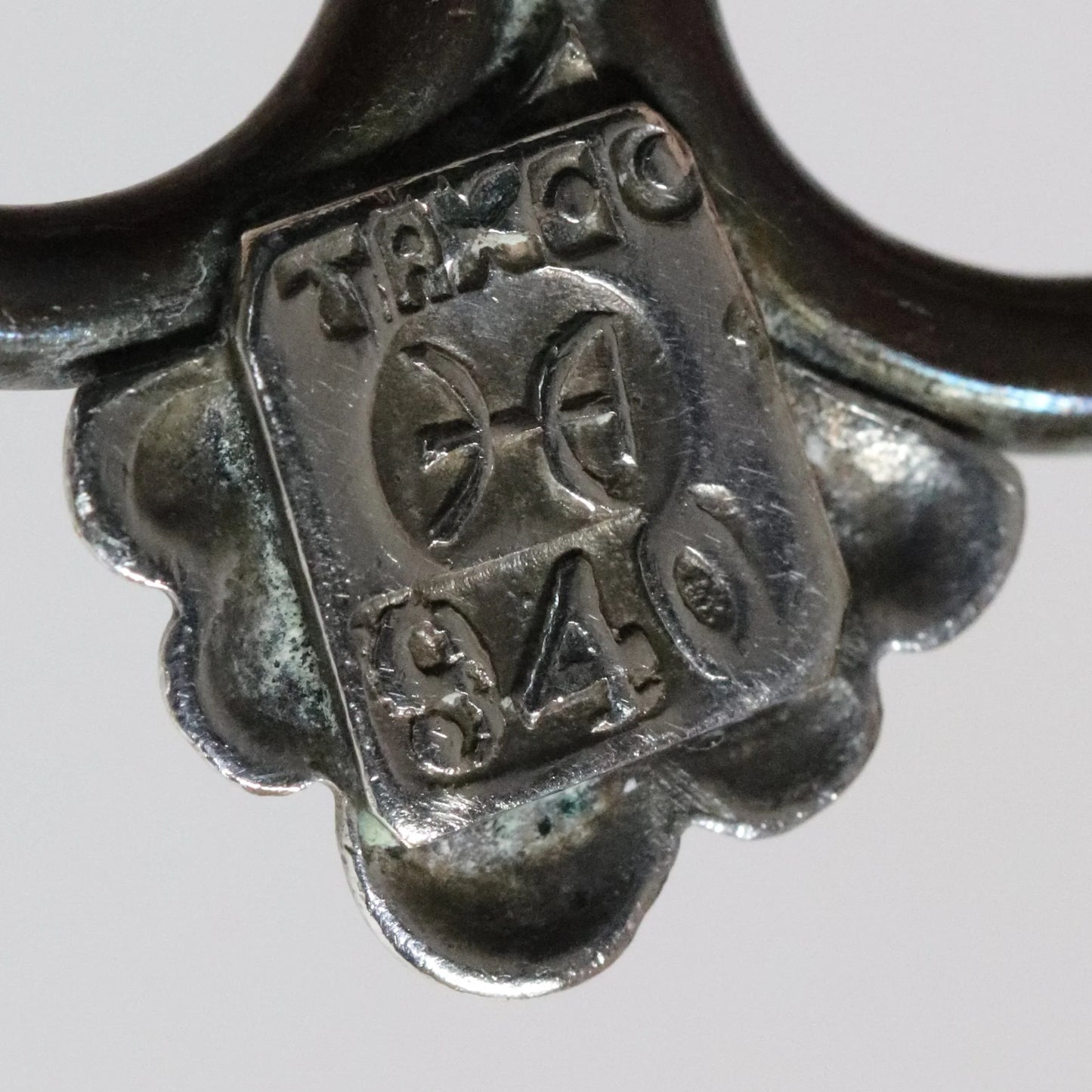 Vintage Hector Aguilar Jewelry | Sterling Silver and Copper Snowflake Brooch Taxco Mexico - Carmel Fine Silver Jewelry