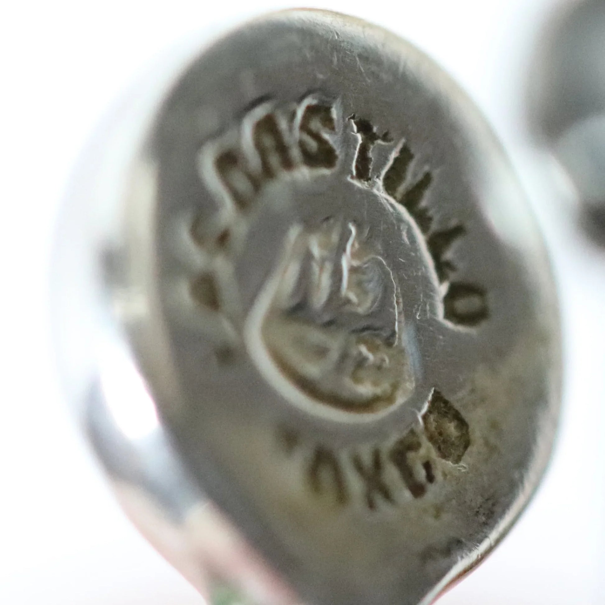 Vintage Los Castillo Jewelry | Modernist Dangling Amethyst Earrings Taxco Mexico - Carmel Fine Silver Jewelry