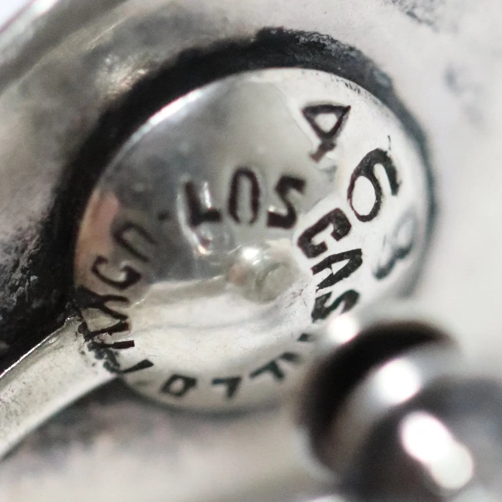 Vintage Los Castillo Taxco Silver Mexican Jewelry | Amethyst Bell Flower Screwback Earrings - Carmel Fine Silver Jewelry