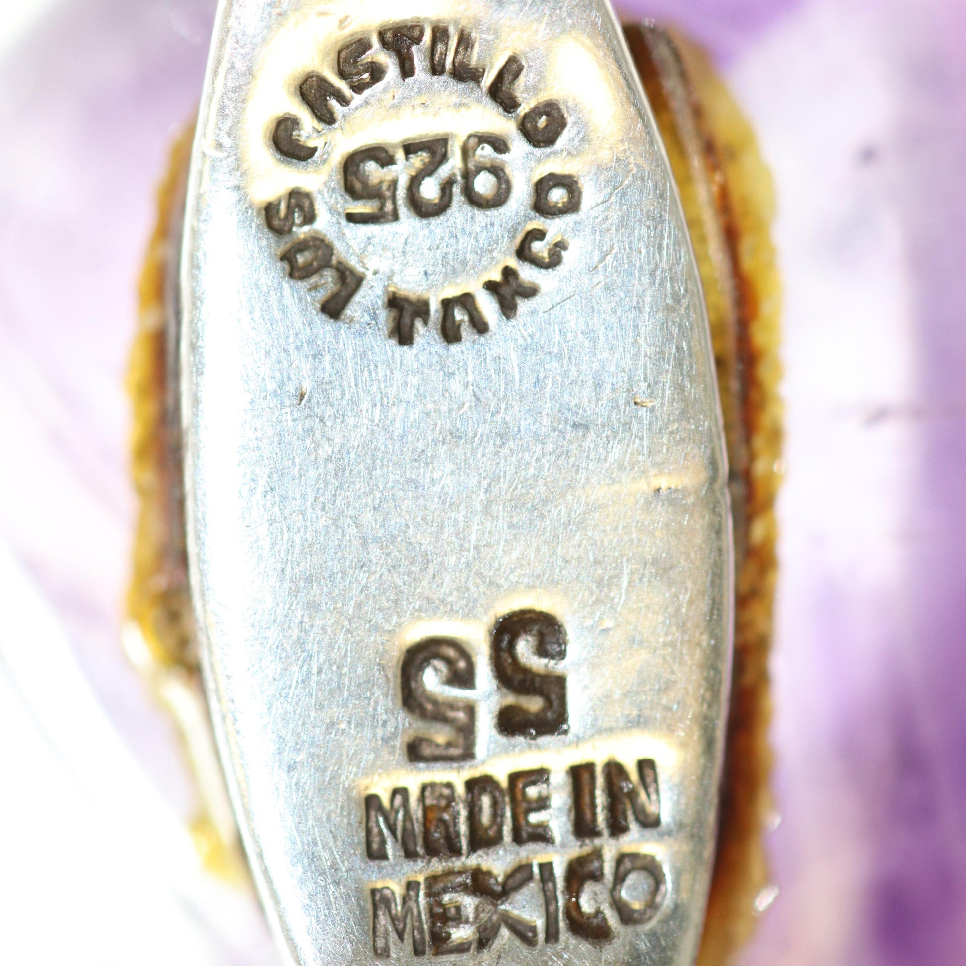 Vintage Los Castillo Taxco Silver Mexican Jewelry | Multi-Stone Claw Set Gem Bracelet - Carmel Fine Silver Jewelry