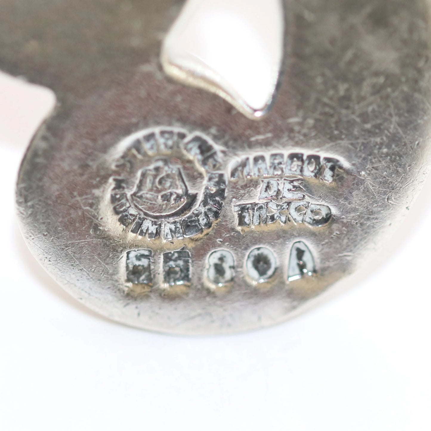 Vintage Margot de Taxco Jewelry | Swirl and Bead Trim Brooch Mexico - Carmel Fine Silver Jewelry