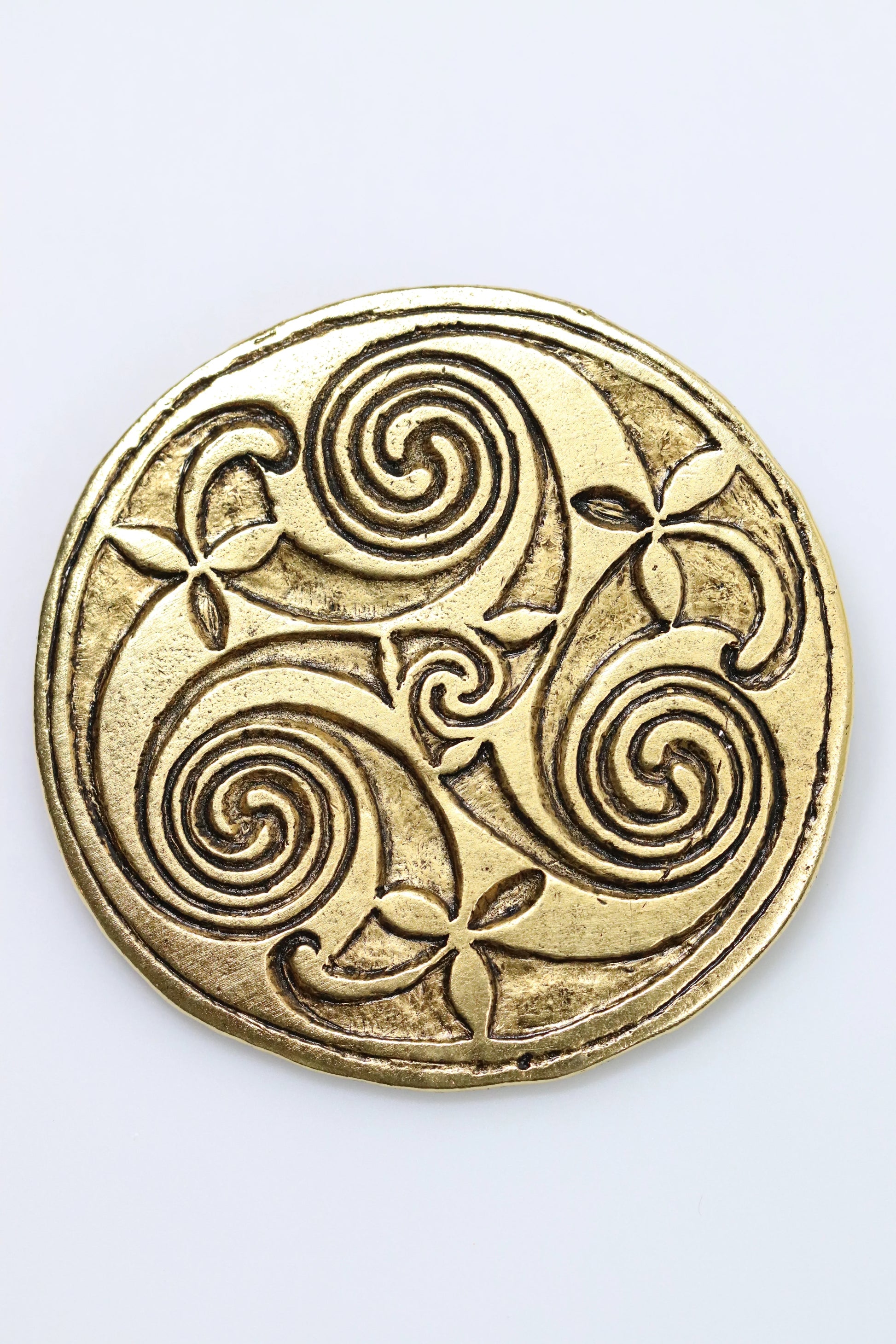 Vintage Peggy Yunque Brooch | Artisan Pin | Vintage New York City - Carmel Fine Silver Jewelry