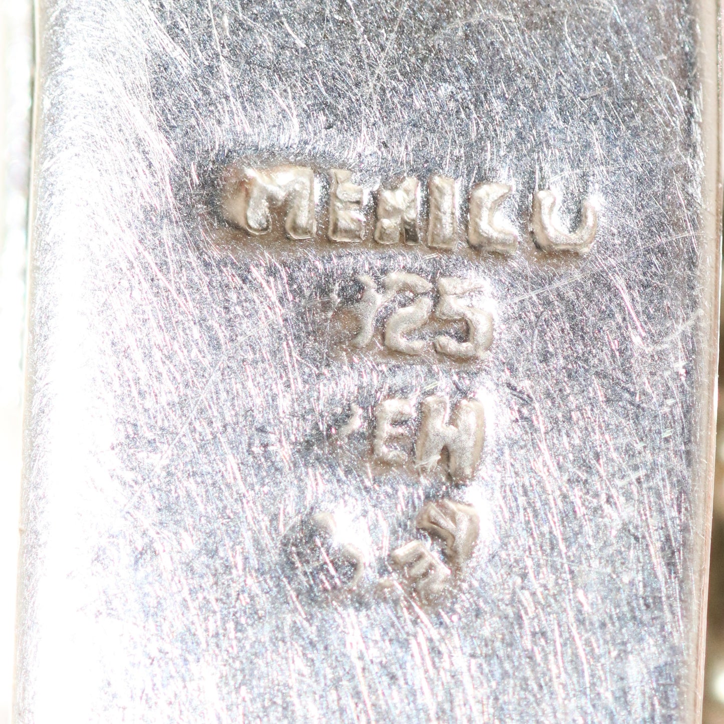 Vintage Rodolfo Espinoza Jewelry | Open Double Curb Necklace Mexico - Carmel FSJ