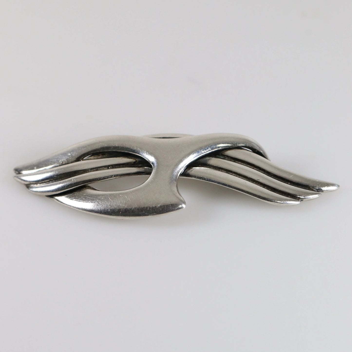 Vintage Sigi Pineda Jewelry |Sterling Silver Abstract Brooch 349 Mexico - Carmel Fine Silver Jewelry