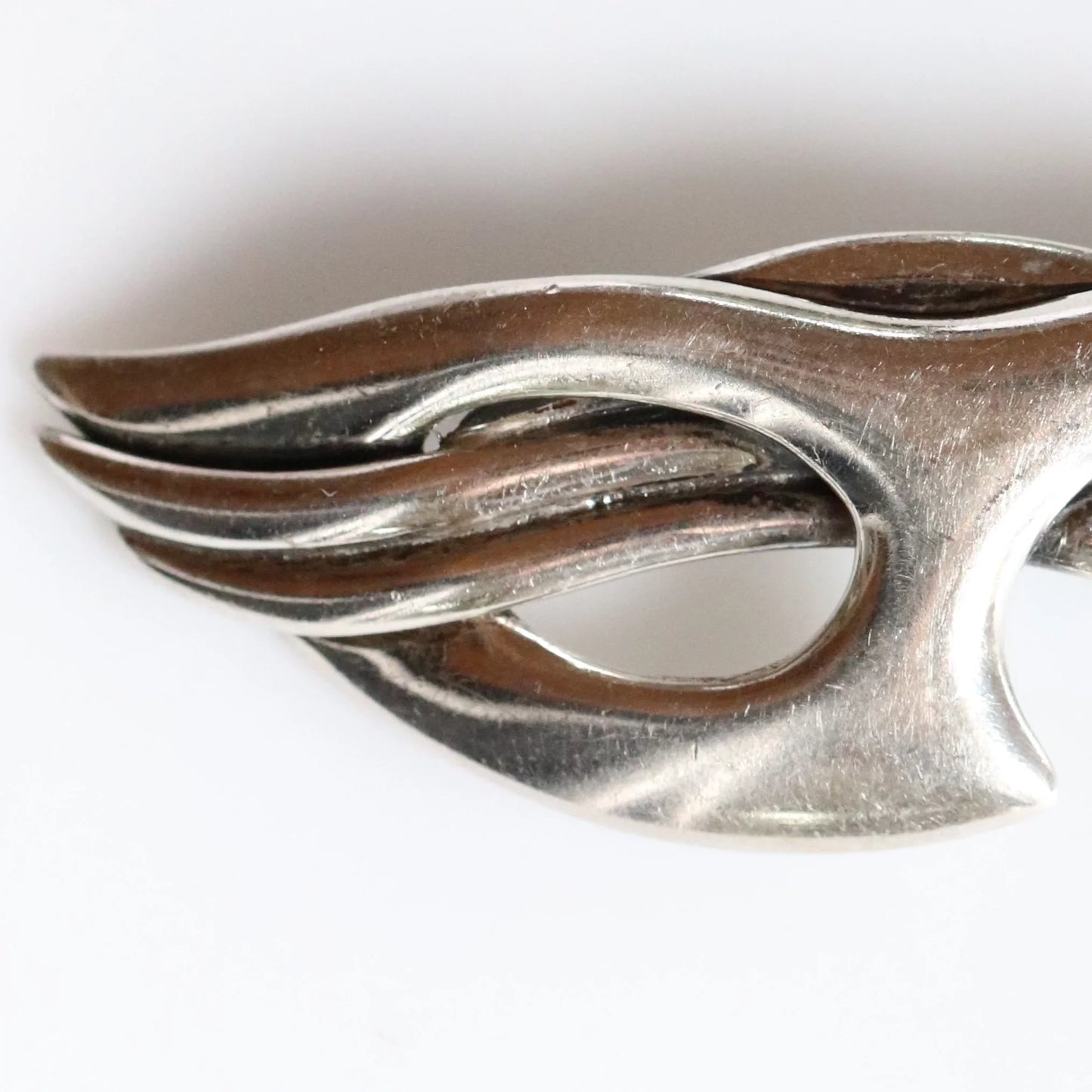 Vintage Sigi Pineda Jewelry |Sterling Silver Abstract Brooch 349 Mexico - Carmel Fine Silver Jewelry