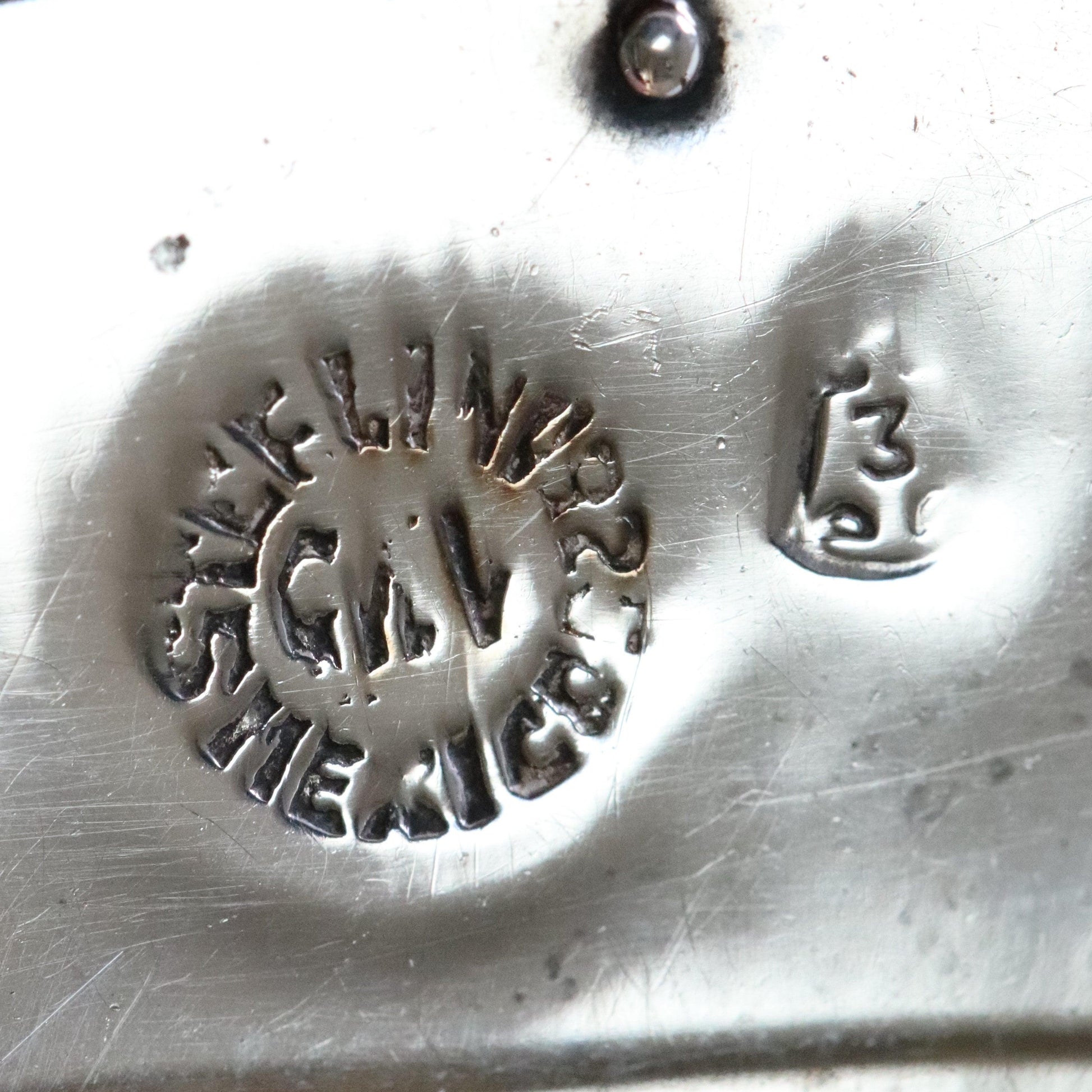 Vintage Taxco Silver Mexican Jewelry Ozomatli Monkey Stone Inlay