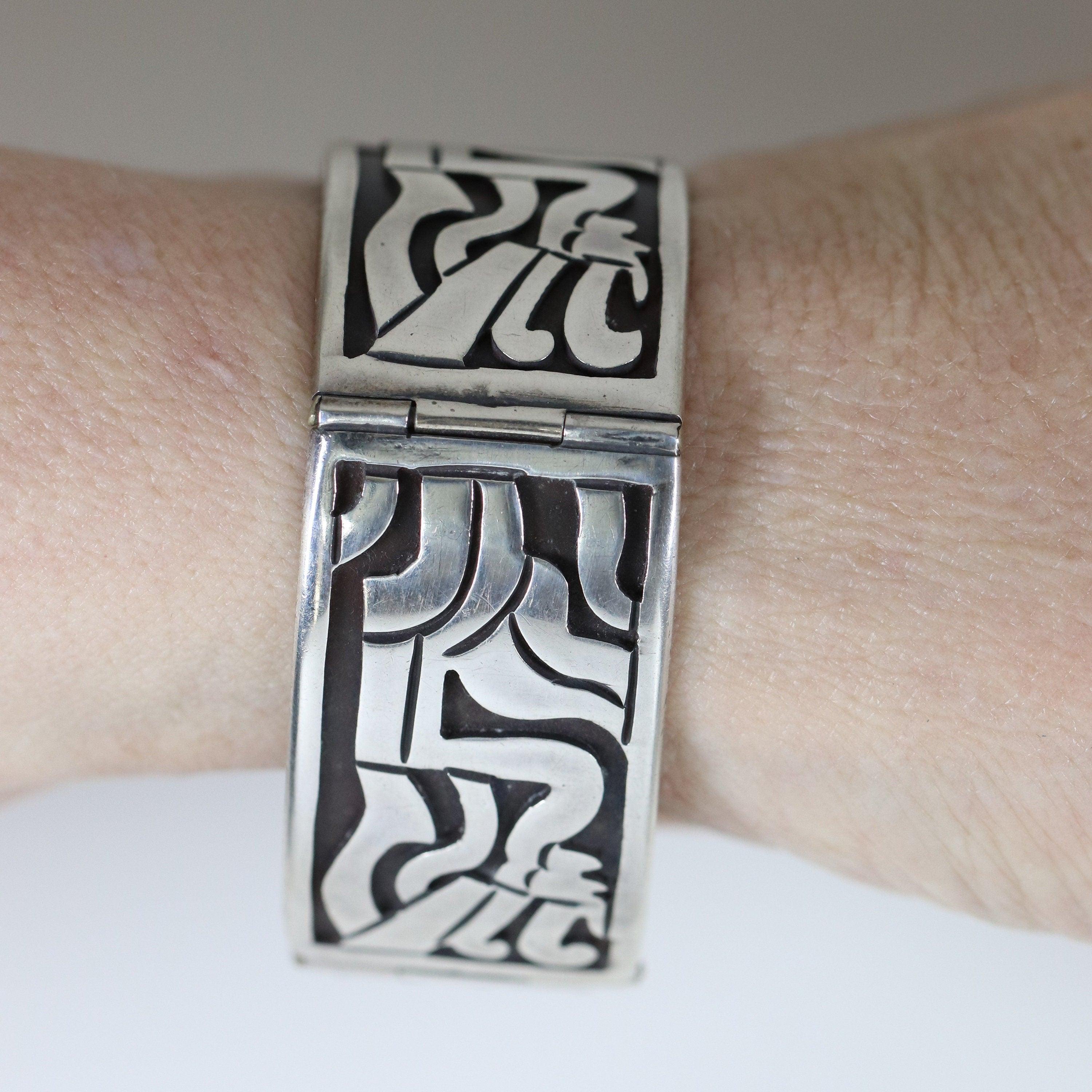 Vintage Taxco Silver | Beto Mid-Century Sterling Silver Mexican Bracelet