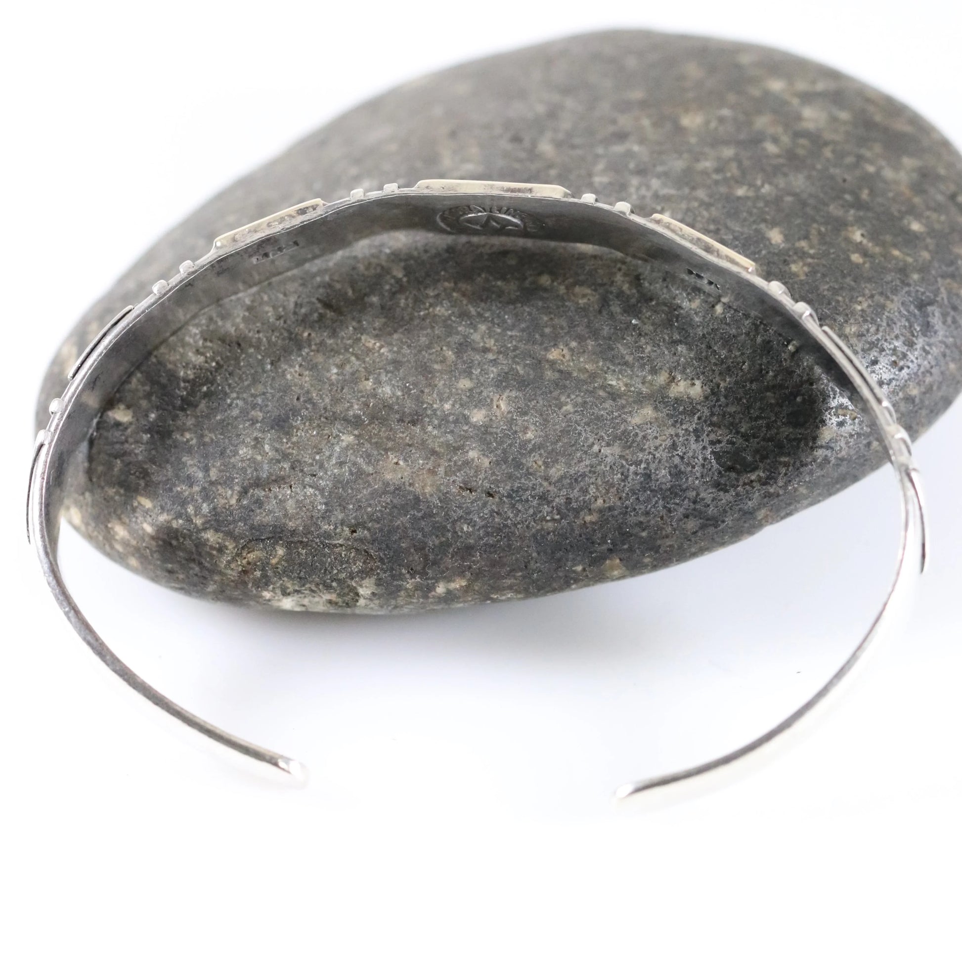 Vintage William Spratling Jewelry | Gilded Gold Sterling Silver Cuff Taxco Mexico - Carmel Fine Silver Jewelry