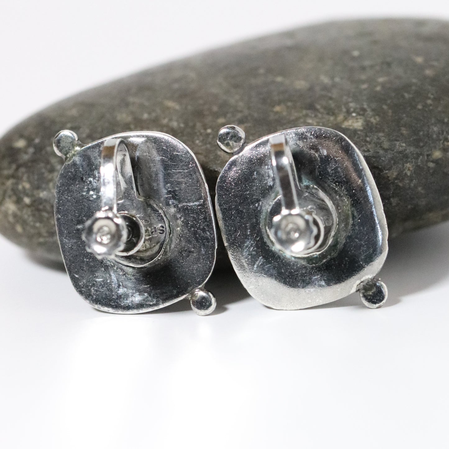 Vintage William Spratling Jewelry | Iconic Pillow Earrings Mexico - Carmel Fine Silver Jewelry