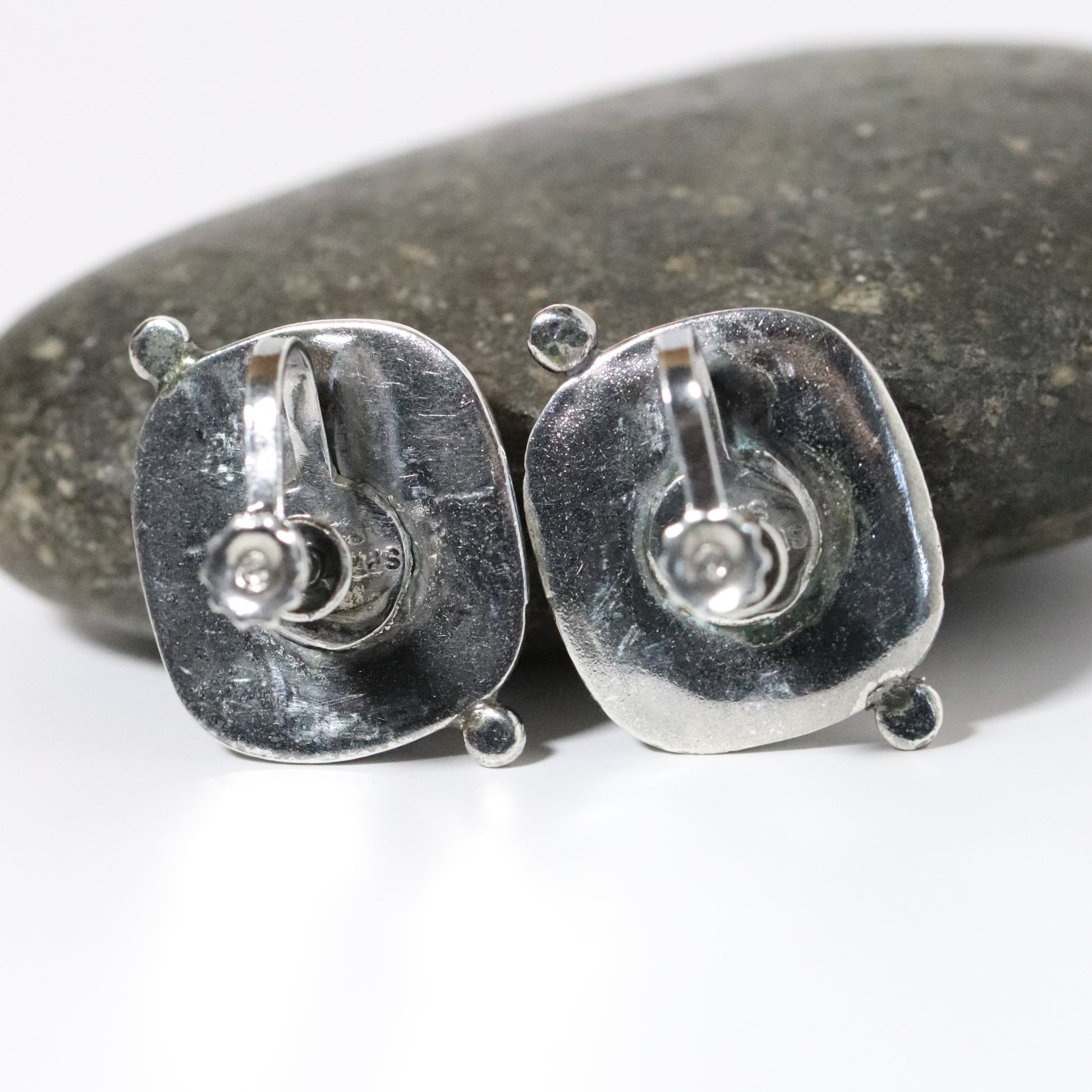 Vintage William Spratling Jewelry | Iconic Pillow Earrings Mexico - Carmel Fine Silver Jewelry
