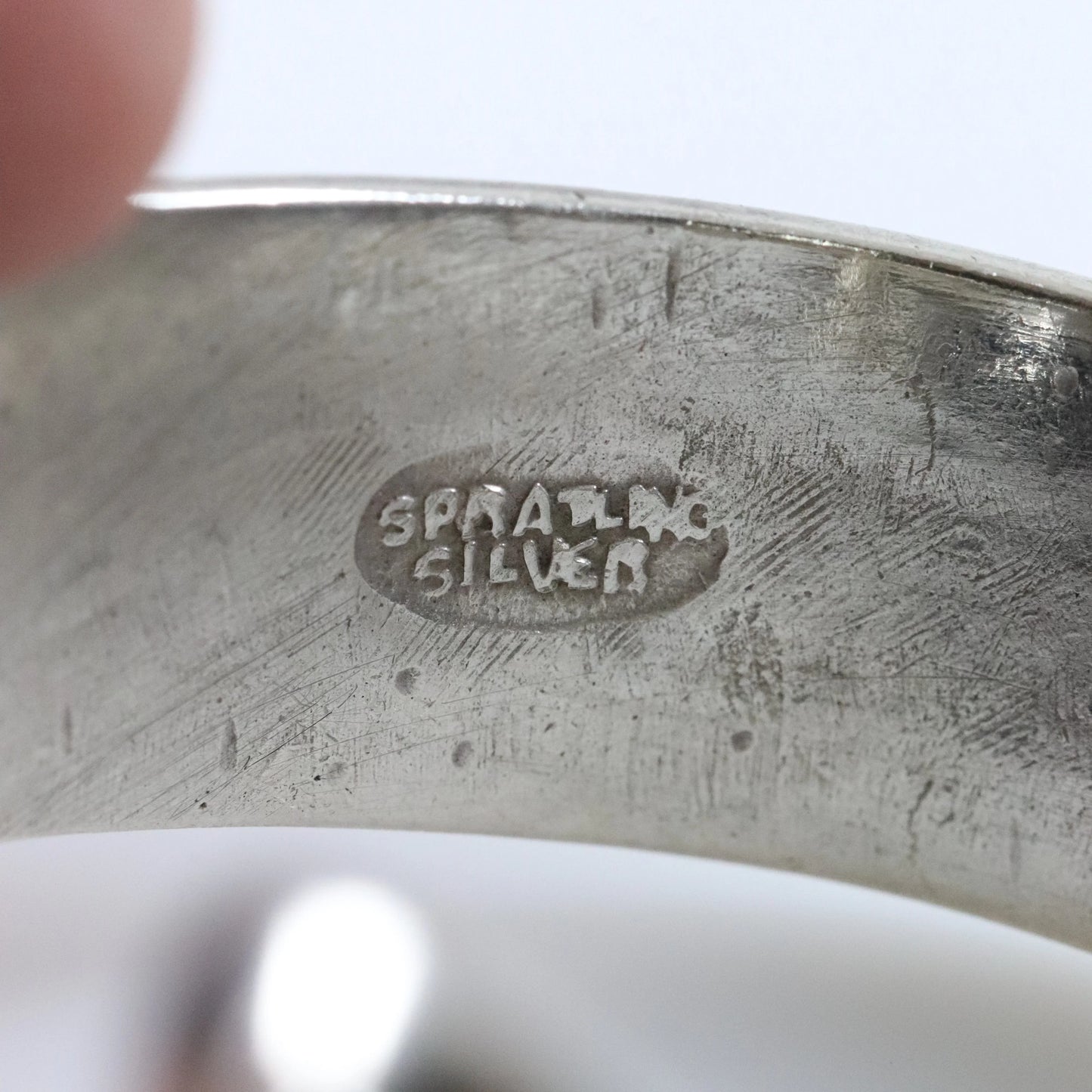 Vintage William Spratling Jewelry | Mid-Century Dog Bone Cuff Taxco Mexico - Carmel Fine Silver Jewelry