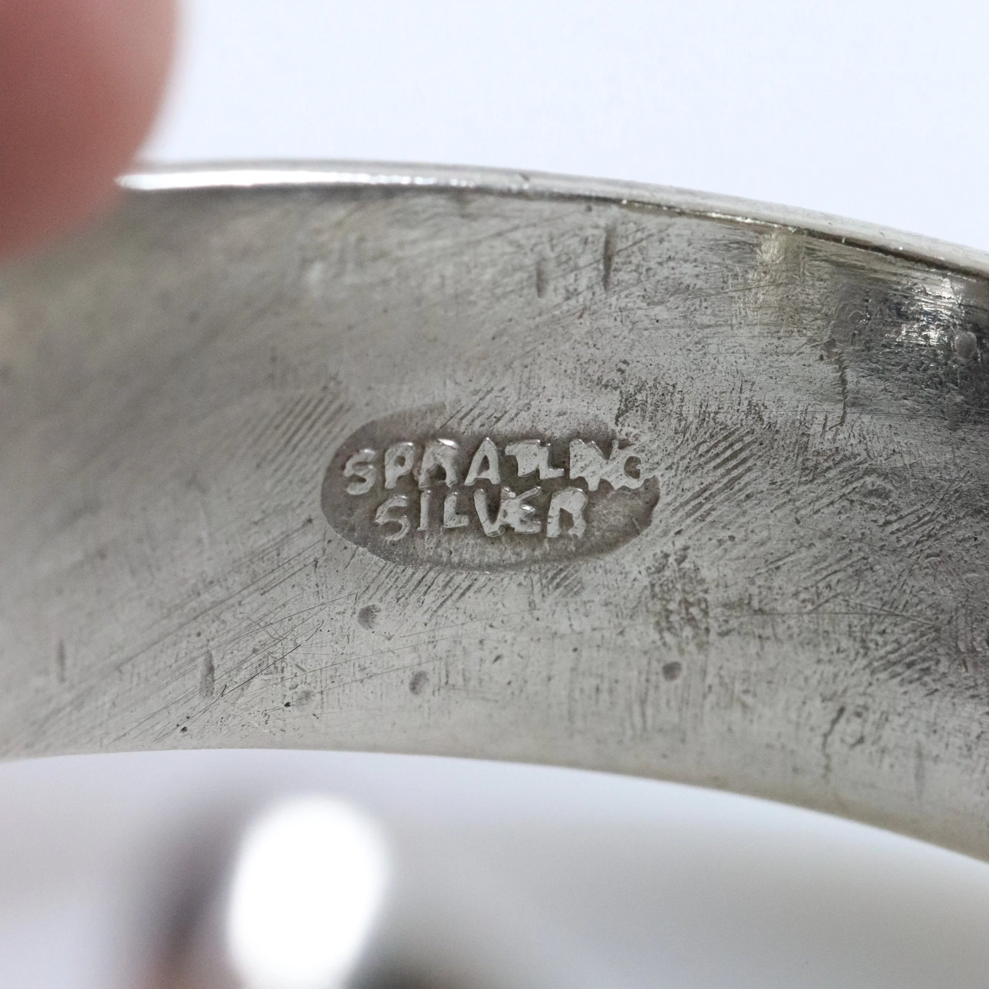 Vintage William Spratling Jewelry | Mid-Century Dog Bone Cuff Taxco Mexico - Carmel Fine Silver Jewelry