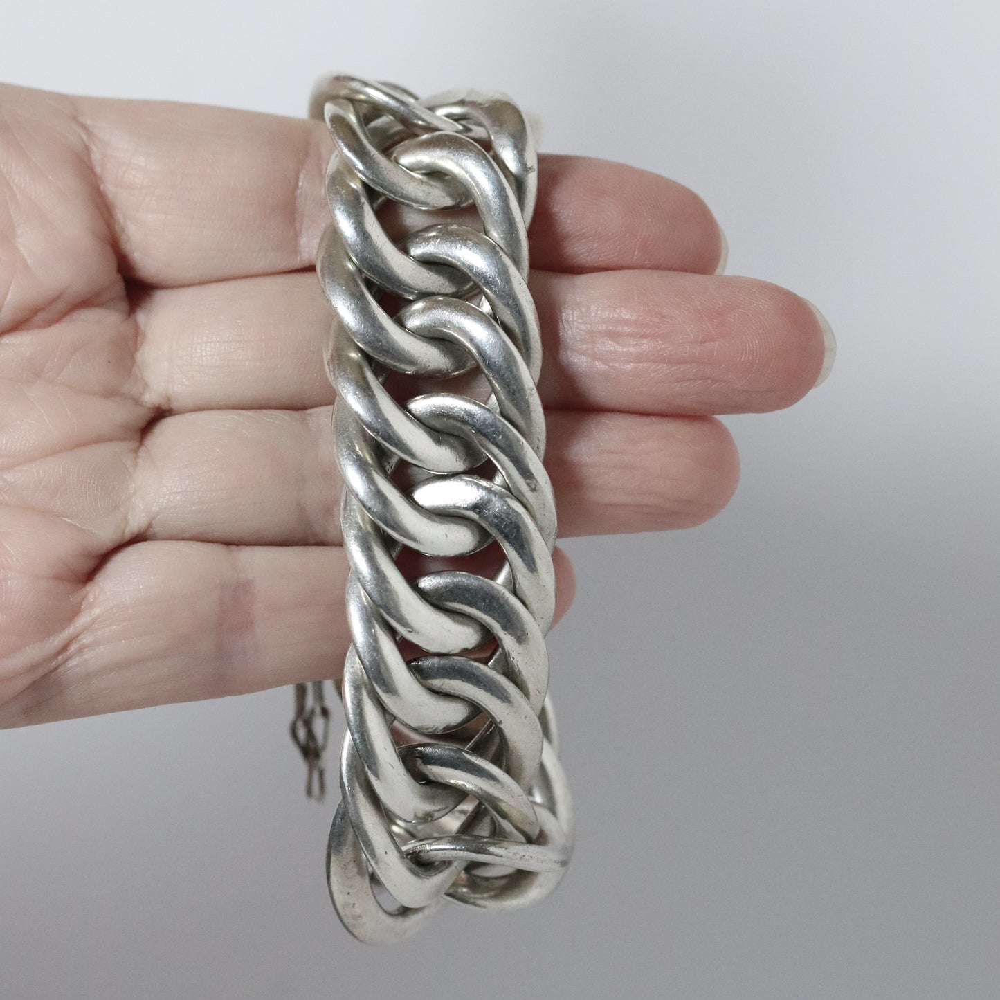 Vintage William Spratling Jewelry | Modernist Round Silver Bracelet Mexico - Carmel Fine Silver Jewelry