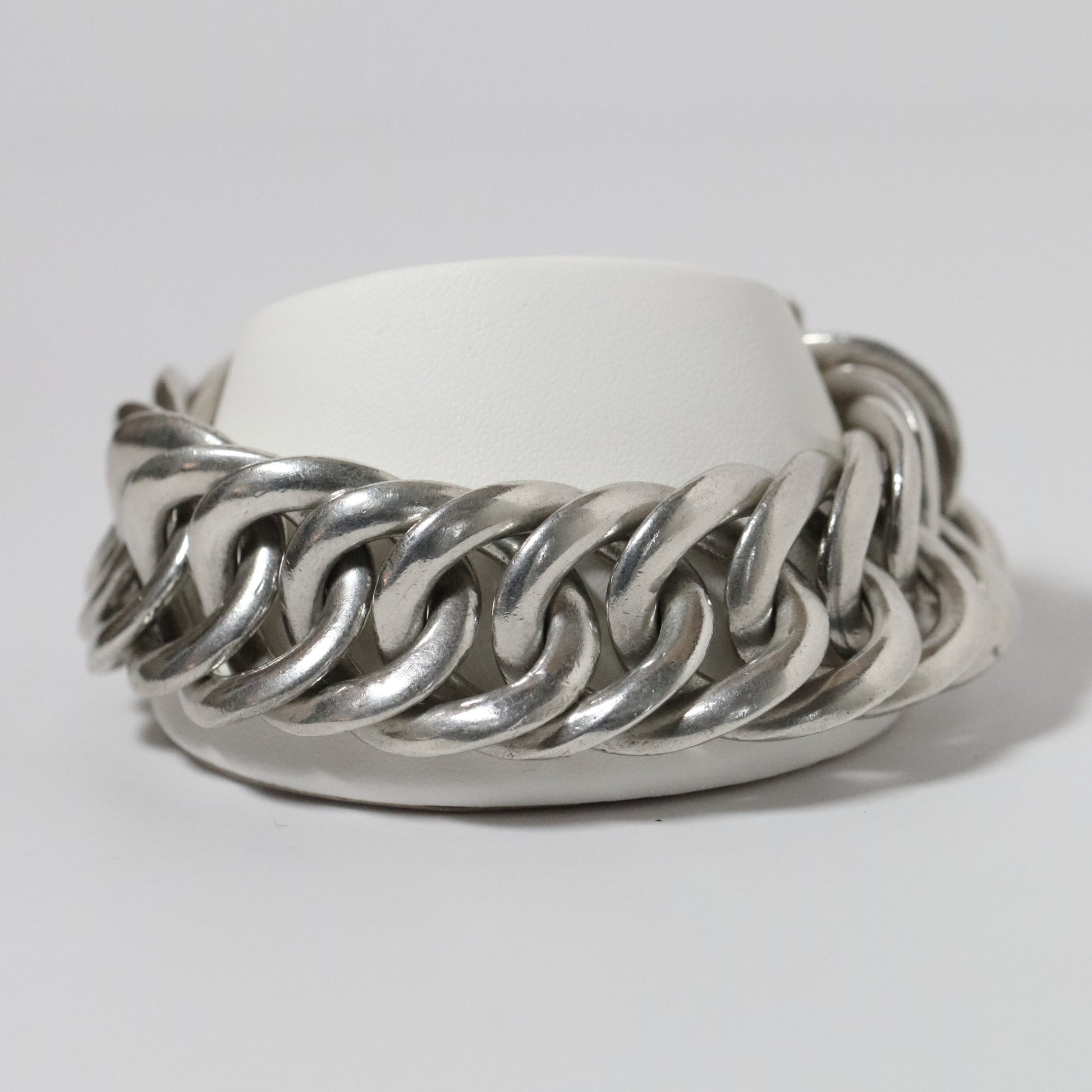 Vintage William Spratling Jewelry | Modernist Round Silver Bracelet Mexico - Carmel Fine Silver Jewelry