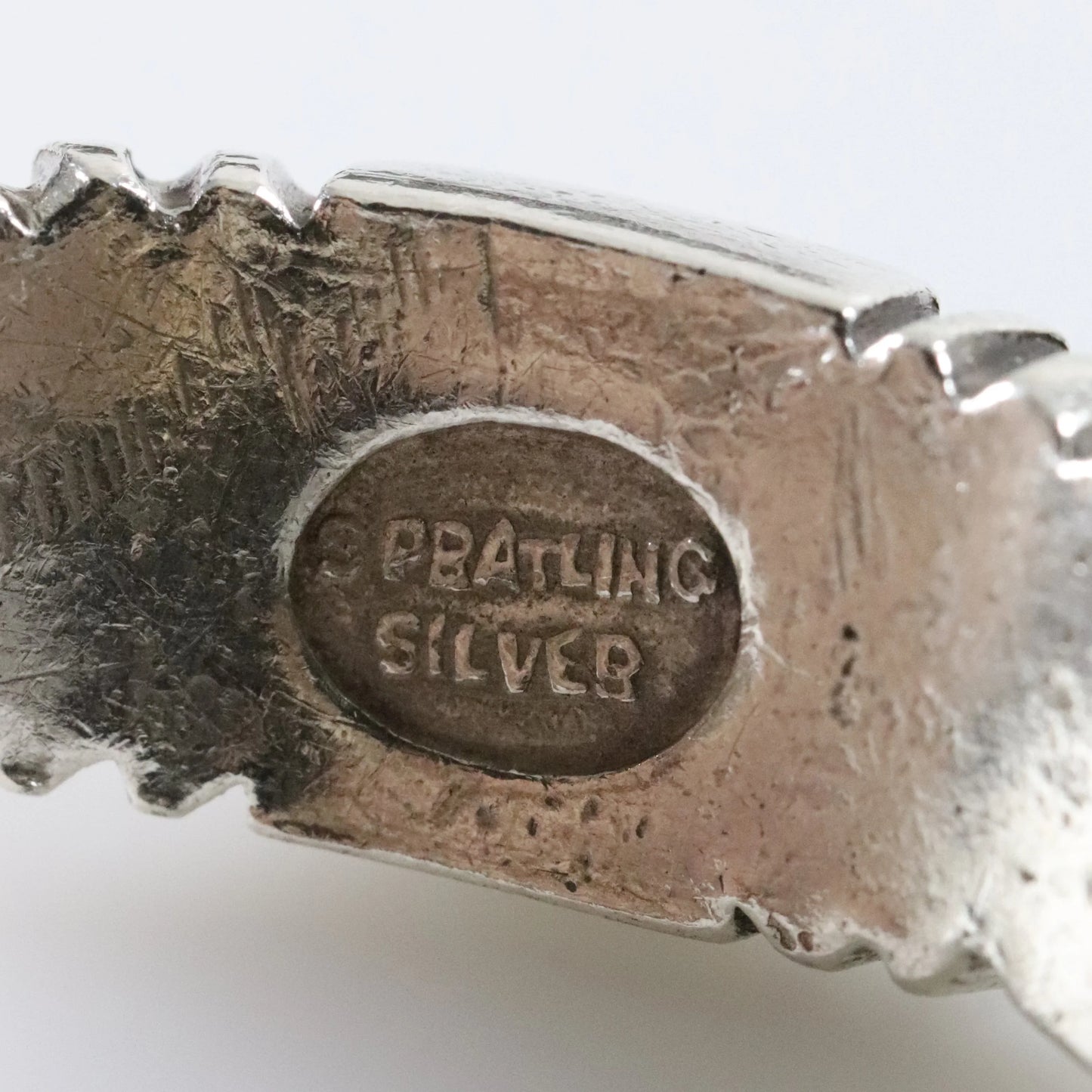 Vintage William Spratling Jewelry | Solid Sterling Silver Copper Trimmed Silver Cuff Mexico - Carmel Fine Silver Jewelry