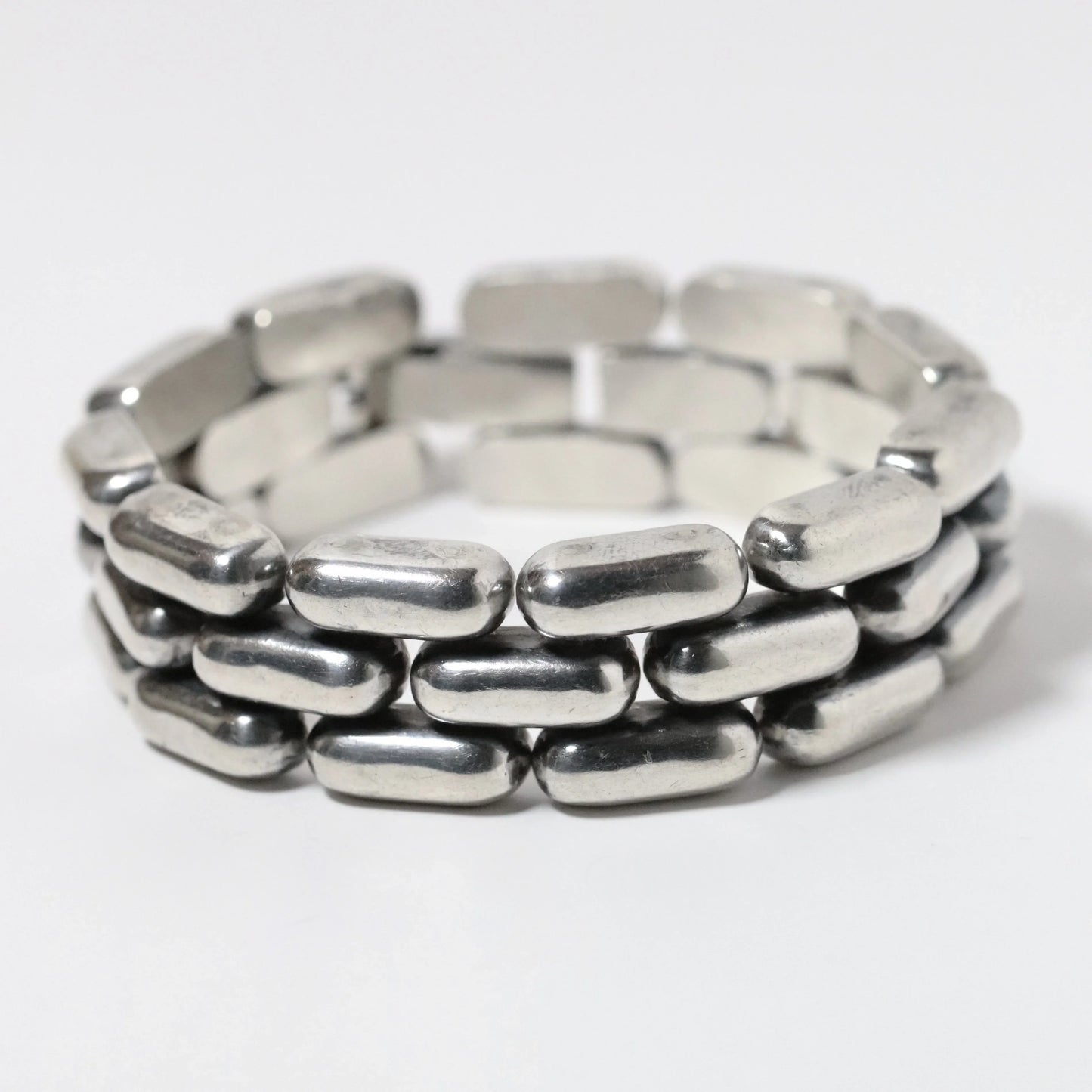 Vintage William Spratling Jewelry | William Spratling Panther Link Bracelet Mexico - Carmel Fine Silver Jewelry