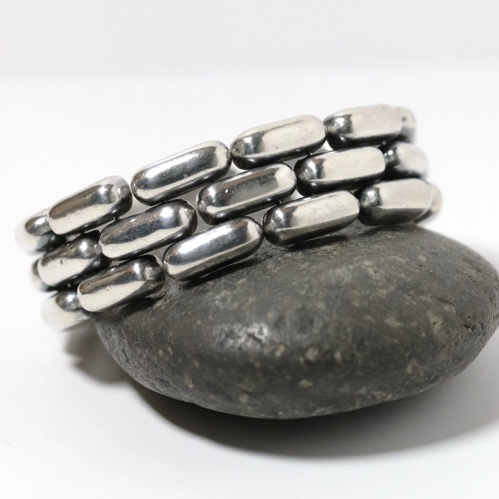 Vintage William Spratling Jewelry | William Spratling Panther Link Bracelet Mexico - Carmel Fine Silver Jewelry