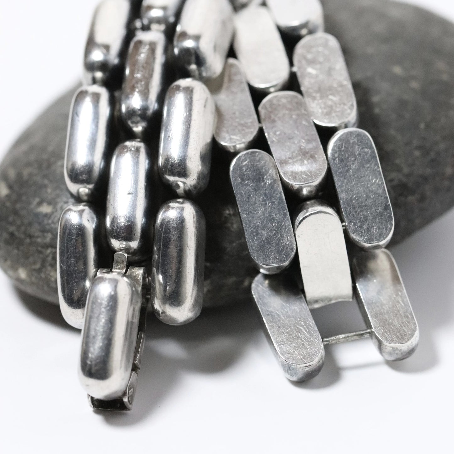 Vintage William Spratling Jewelry | William Spratling Panther Link Bracelet Mexico - Carmel Fine Silver Jewelry