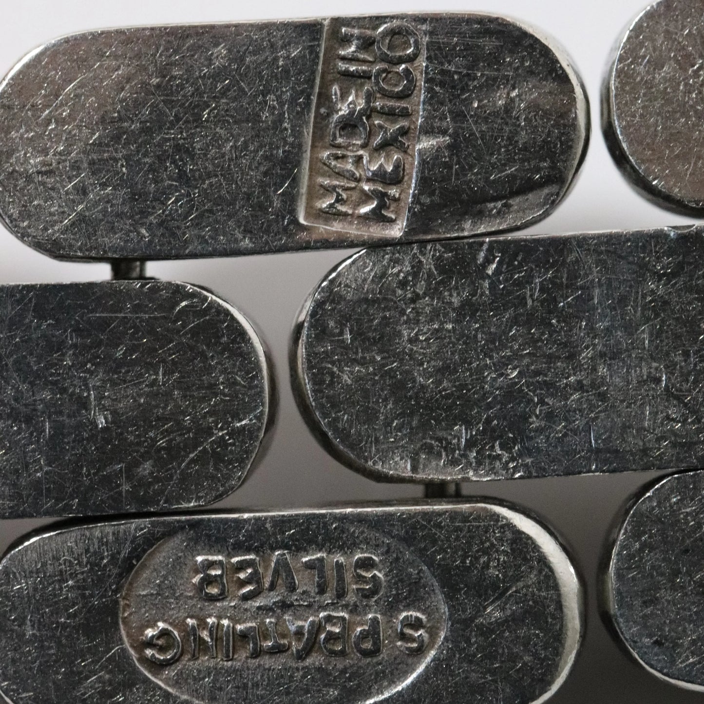 Vintage William Spratling Jewelry | William Spratling Panther Link Bracelet Mexico - Carmel Fine Silver Jewelry