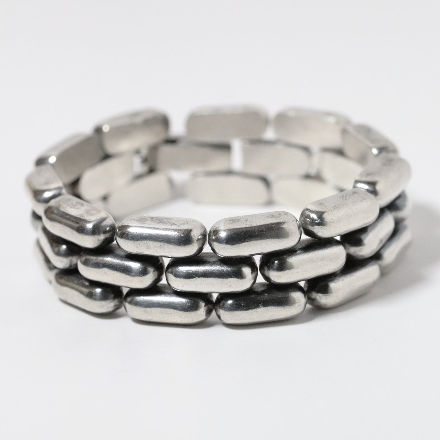 Vintage William Spratling Jewelry | William Spratling Panther Link Bracelet Mexico - Carmel Fine Silver Jewelry